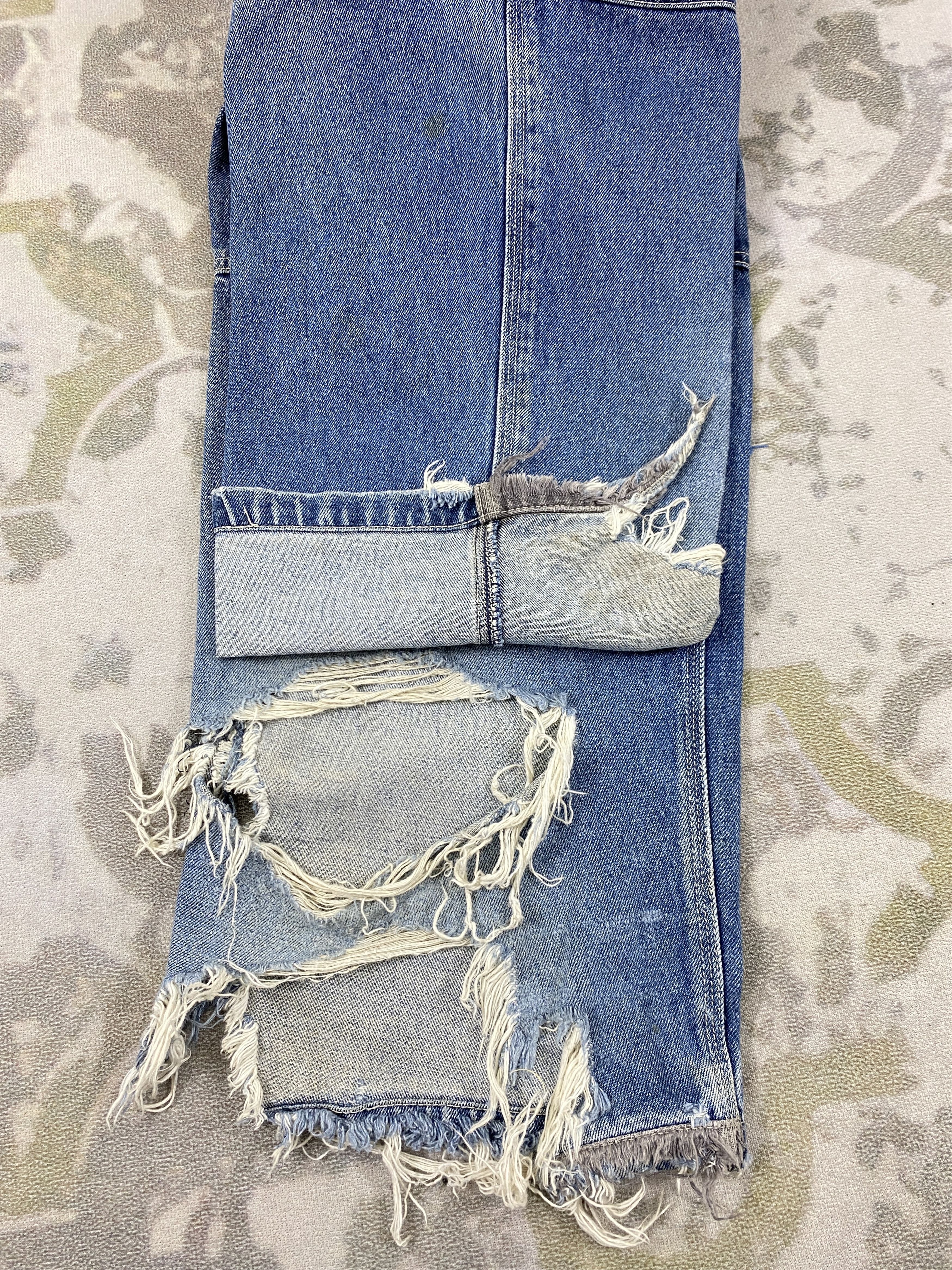 Dogtown Vintage Dog Town Baggy/Balloon Jeans 31x33.5 Denim- JN3929 Size US 31 - 12 Thumbnail