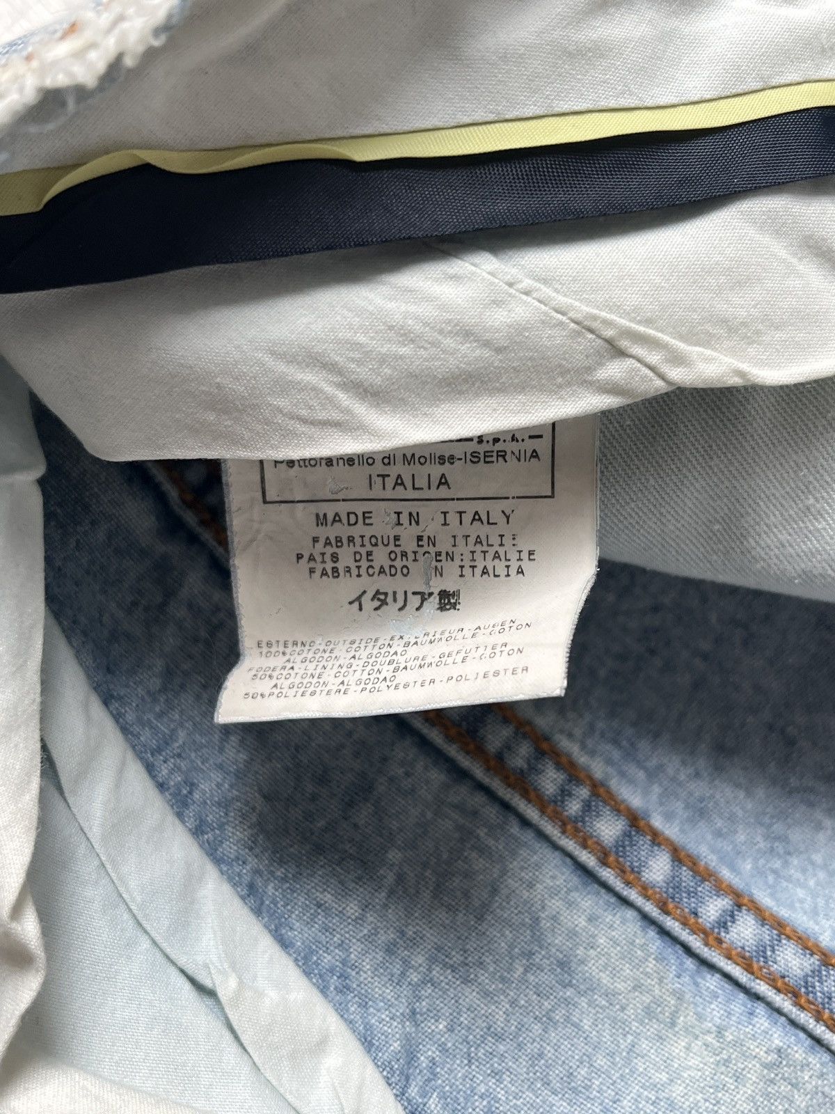 Dolce & Gabbana D&G 2004 Runway Flag Denim Size US 30 / EU 46 - 8 Thumbnail