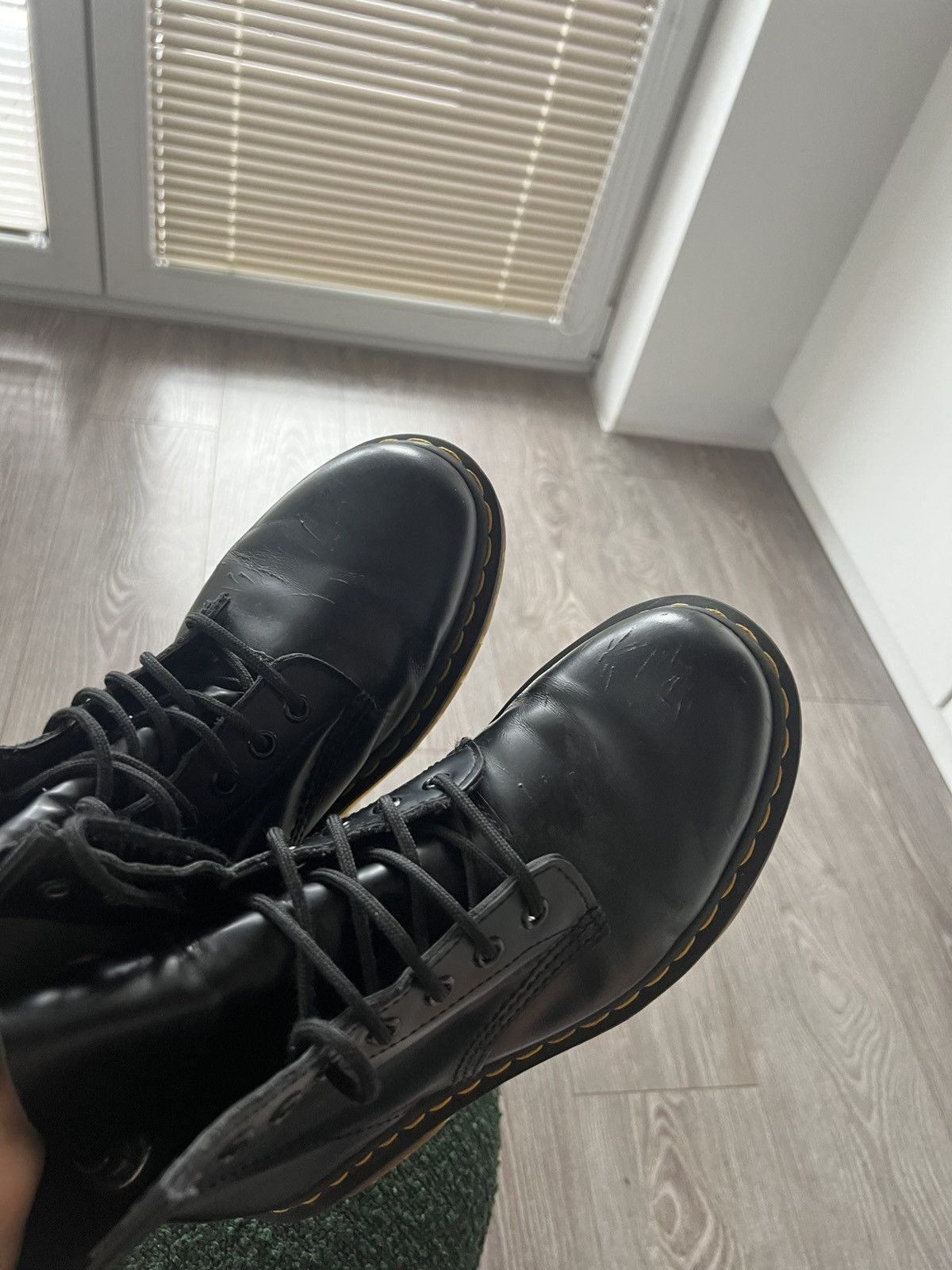 Dr. Martens × Leather ‼️Dr.Martens 1460 High Leather Casual England Boots‼️ Size US 8 / EU 41 - 12 Thumbnail