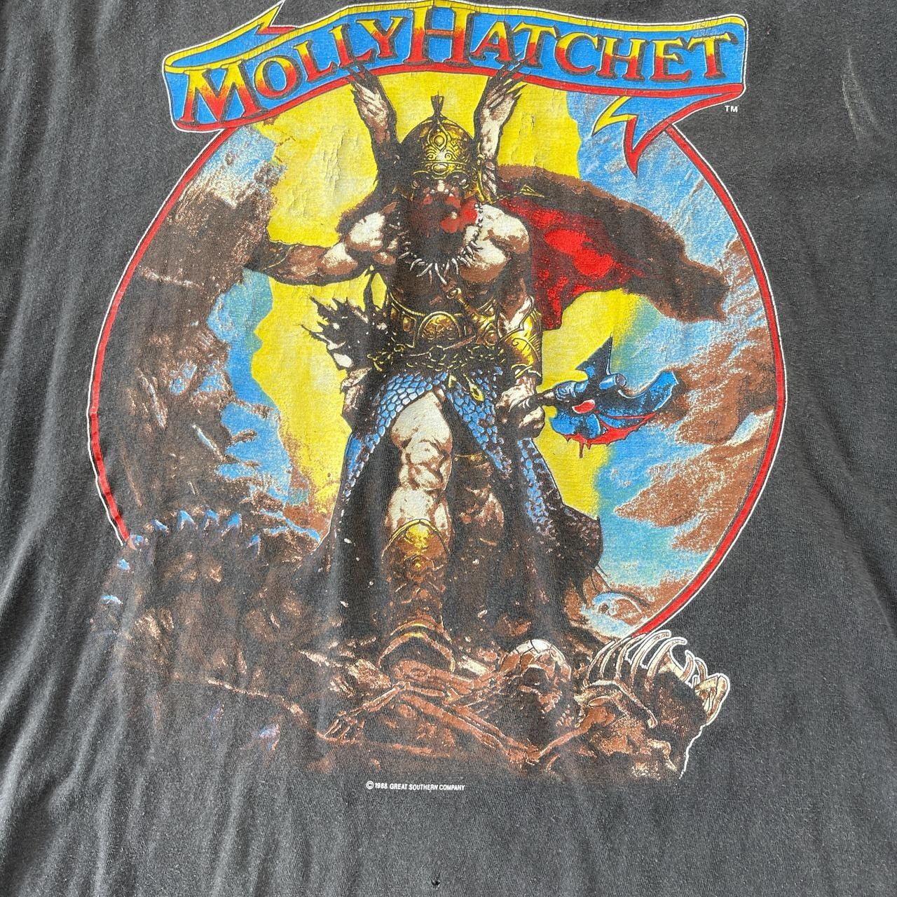 Vintage VTG 1988 Molly Hatchet Hell Yeah Tee Size US L / EU 52-54 / 3 - 2 Thumbnail