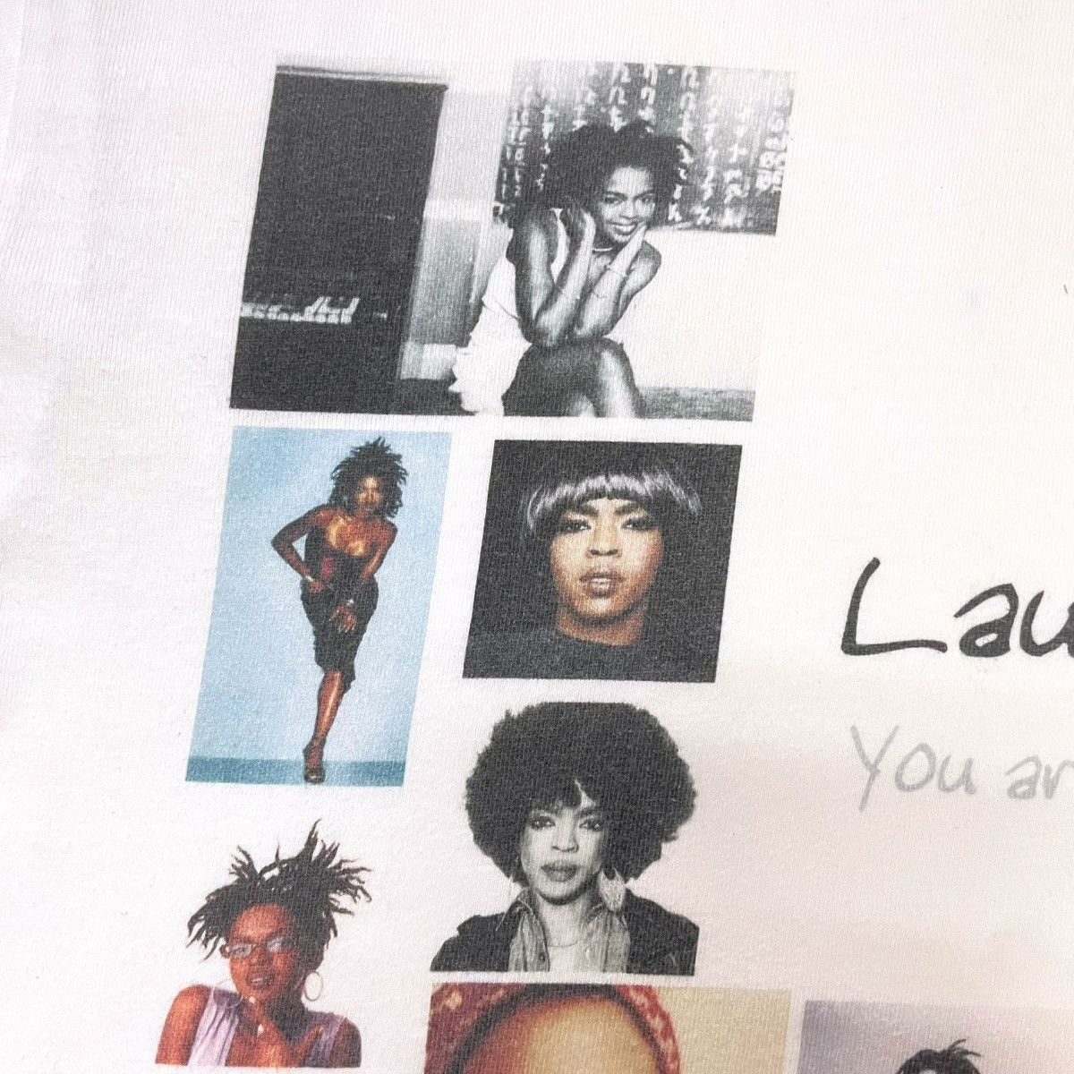 Rap Tees Ms. Lauryn Hill "You are my dream" Portrait Tee Size US M / EU 48-50 / 2 - 4 Thumbnail