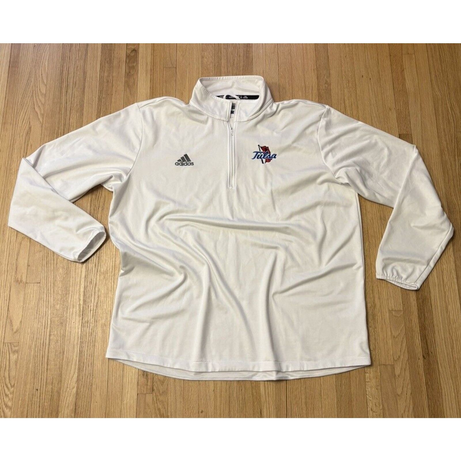 Adidas Adidas Tulsa Golden Hurricanes NCAA Mens Size 2XLT 1/4 Zip Size US XXL / EU 58 / 5 - 1 Thumbnail
