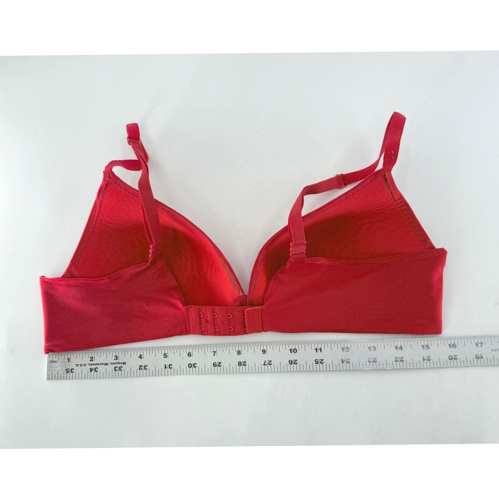 Gap LOVE by GAP Shirt Bra Womens 36B Red Everyday Smooth Wireless See Photos Size ONE SIZE - 6 Thumbnail