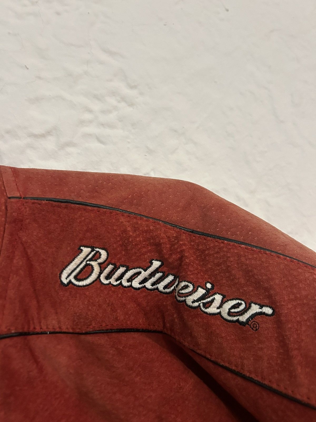 Budweiser Dale Earnhardt Budweiser Vintage 90s Racing Jacket Size US XL / EU 56 / 4 - 5 Thumbnail