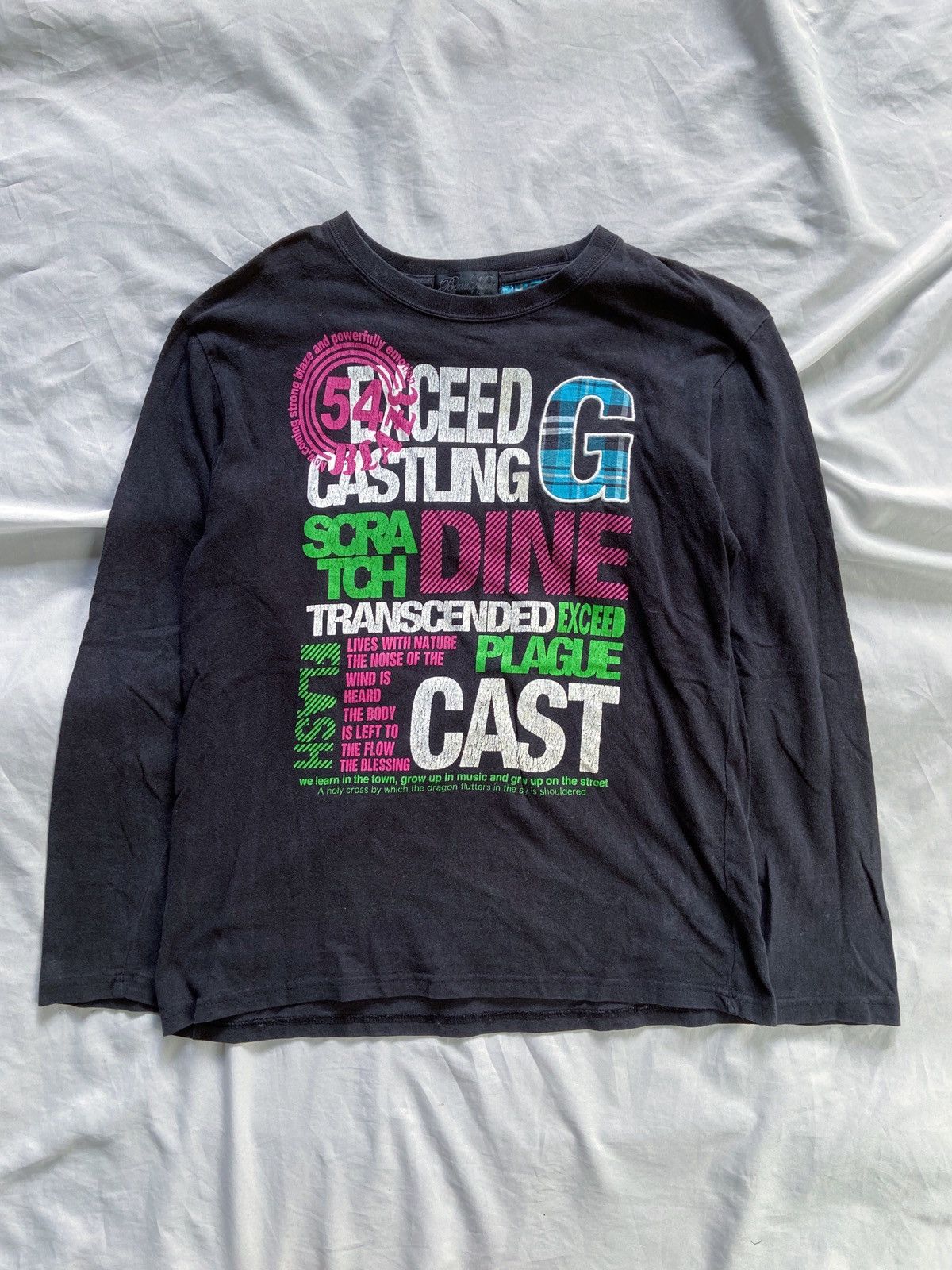 Japanese Brand BEAUMERE IMMORTAL DESIGN POEM LONG SLEEVE Size US M / EU 48-50 / 2 - 1 Thumbnail