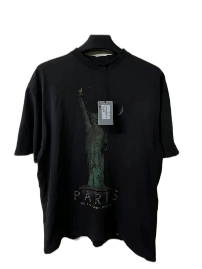 Balenciaga Balenciaga Statue of Liberty Short Sleeve Top-2506 Size US S / EU 44-46 / 1 - 1 Thumbnail