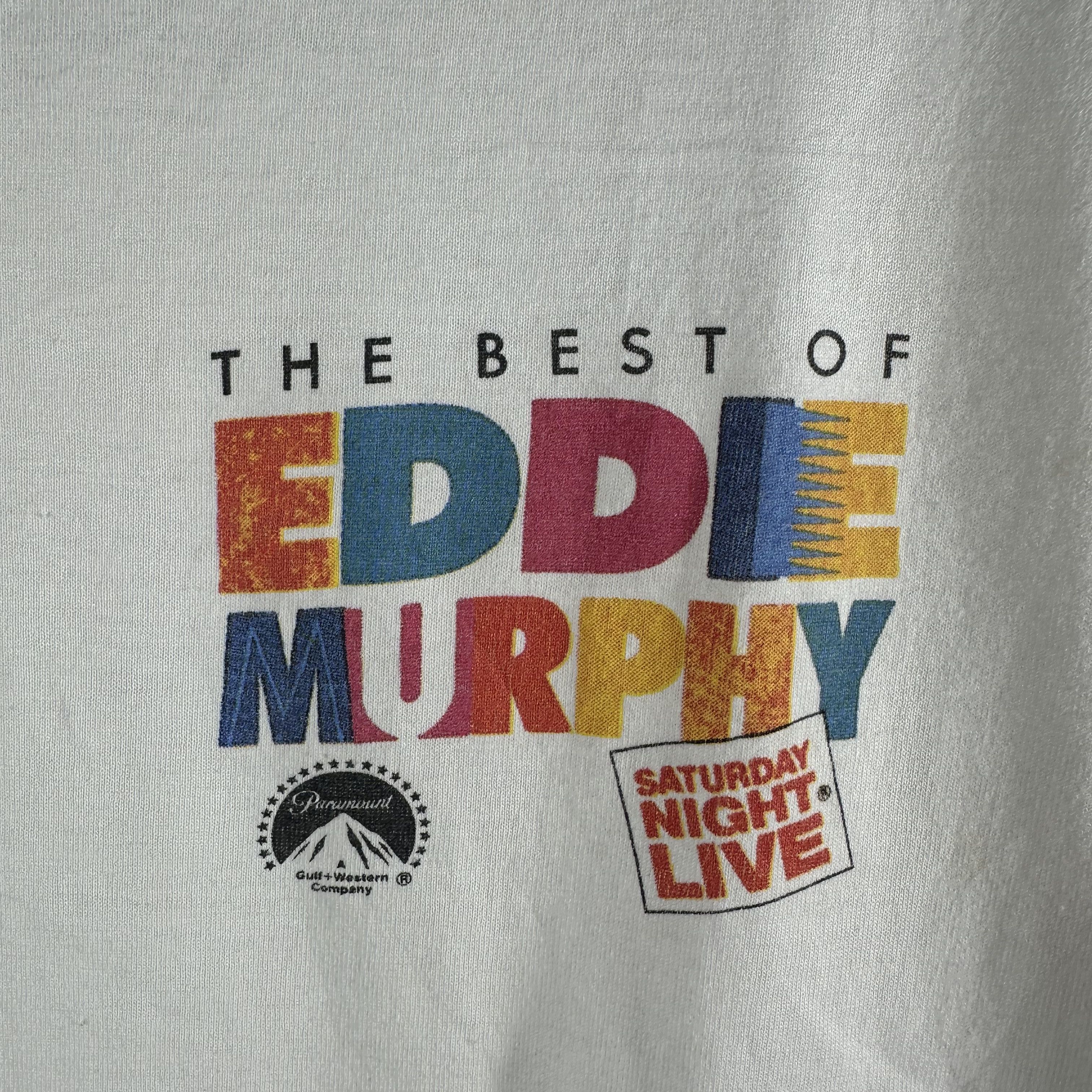 Vintage 80s The Best of Eddie Murphy Saturday Night Live T-Shirt Size US M / EU 48-50 / 2 - 2 Thumbnail