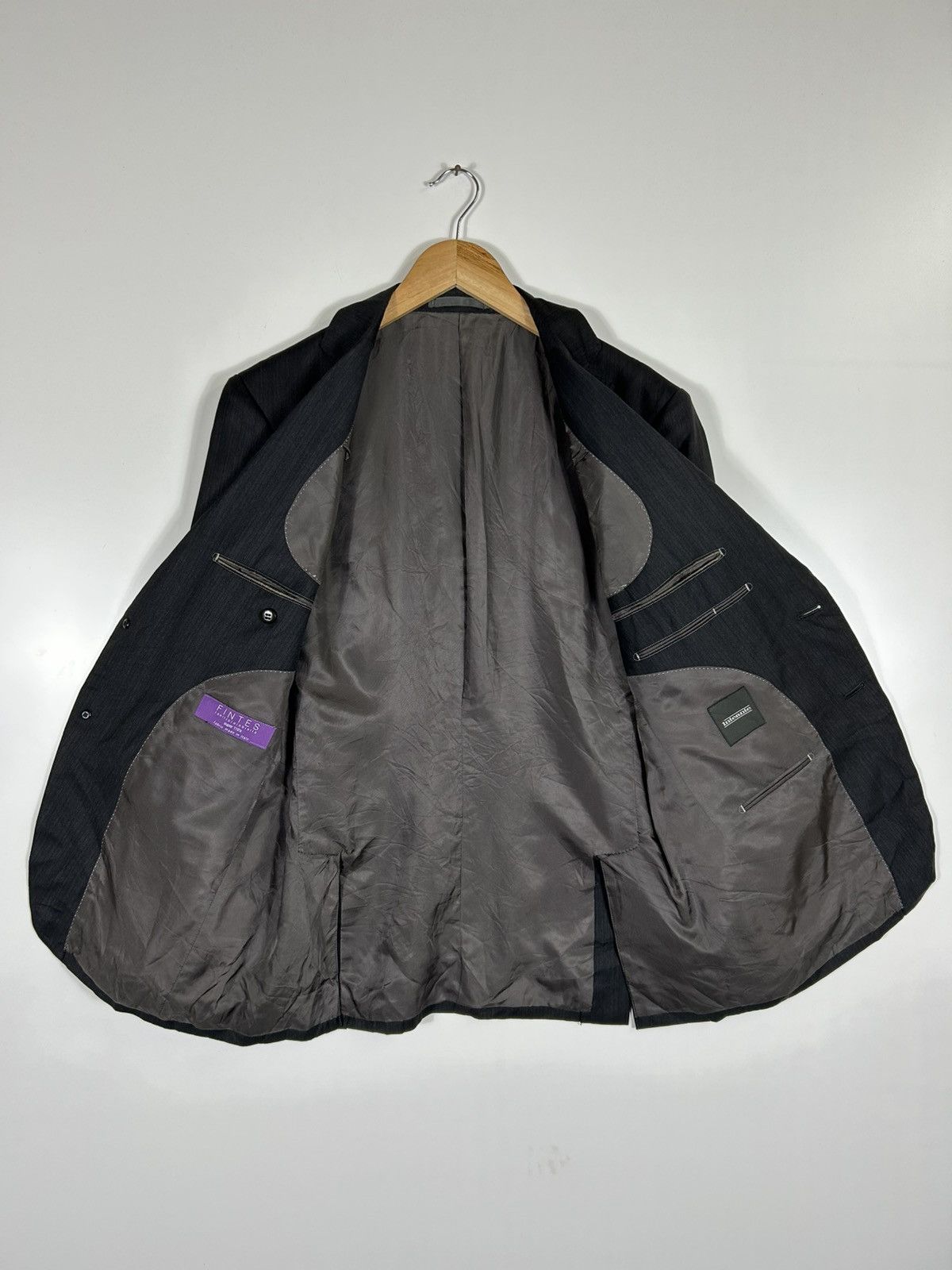 Designer × Japanese Brand 🔥Inteante Fintes Single Breast Coat Size 40S - 7 Thumbnail