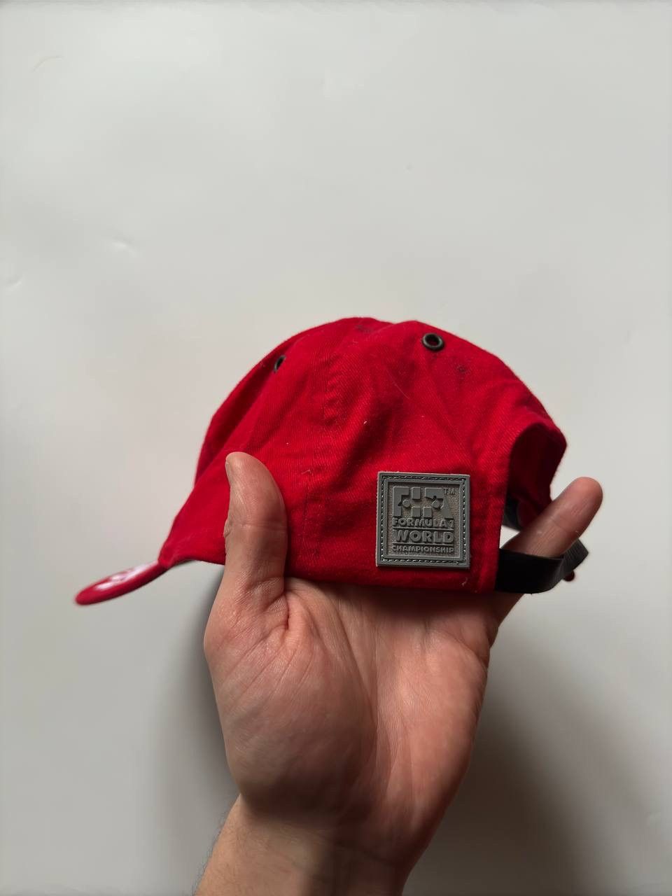 Formula 1 Vintage Red Cap Formula 1 1987 OS World Championship Size ONE SIZE - 5 Thumbnail