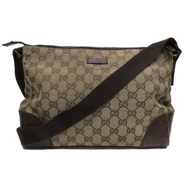 Gucci Gucci Gucci GG Canvas Shoulder Bag Canvas Shoulder Bag 114273 Size ONE SIZE - 1 Thumbnail