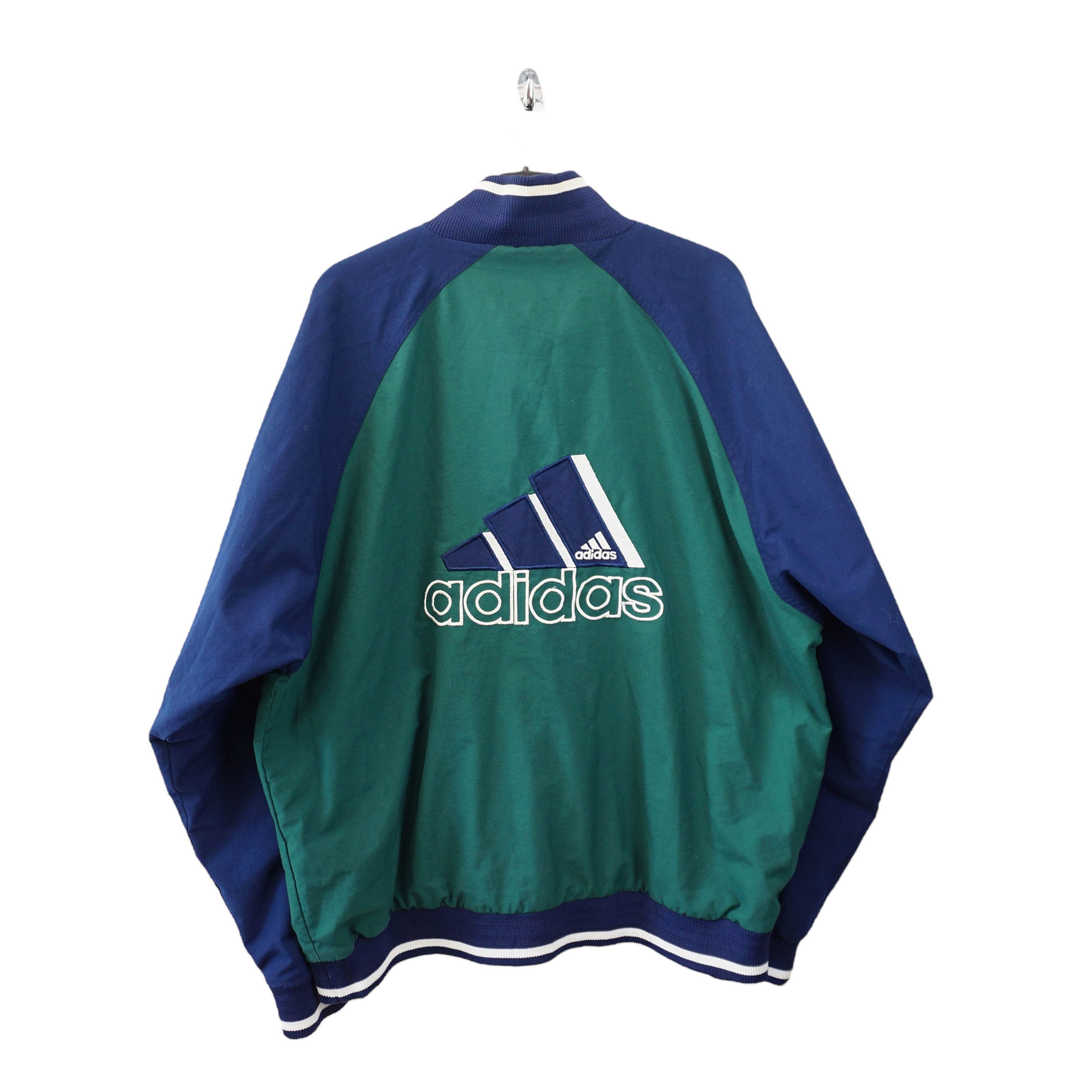 Adidas × Vintage Archive 1990's Vintage Embroidery Track Jacket Size US XL / EU 56 / 4 - 3 Thumbnail