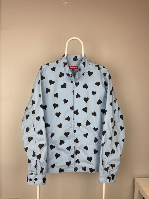 Supreme hearts cheap harrington jacket