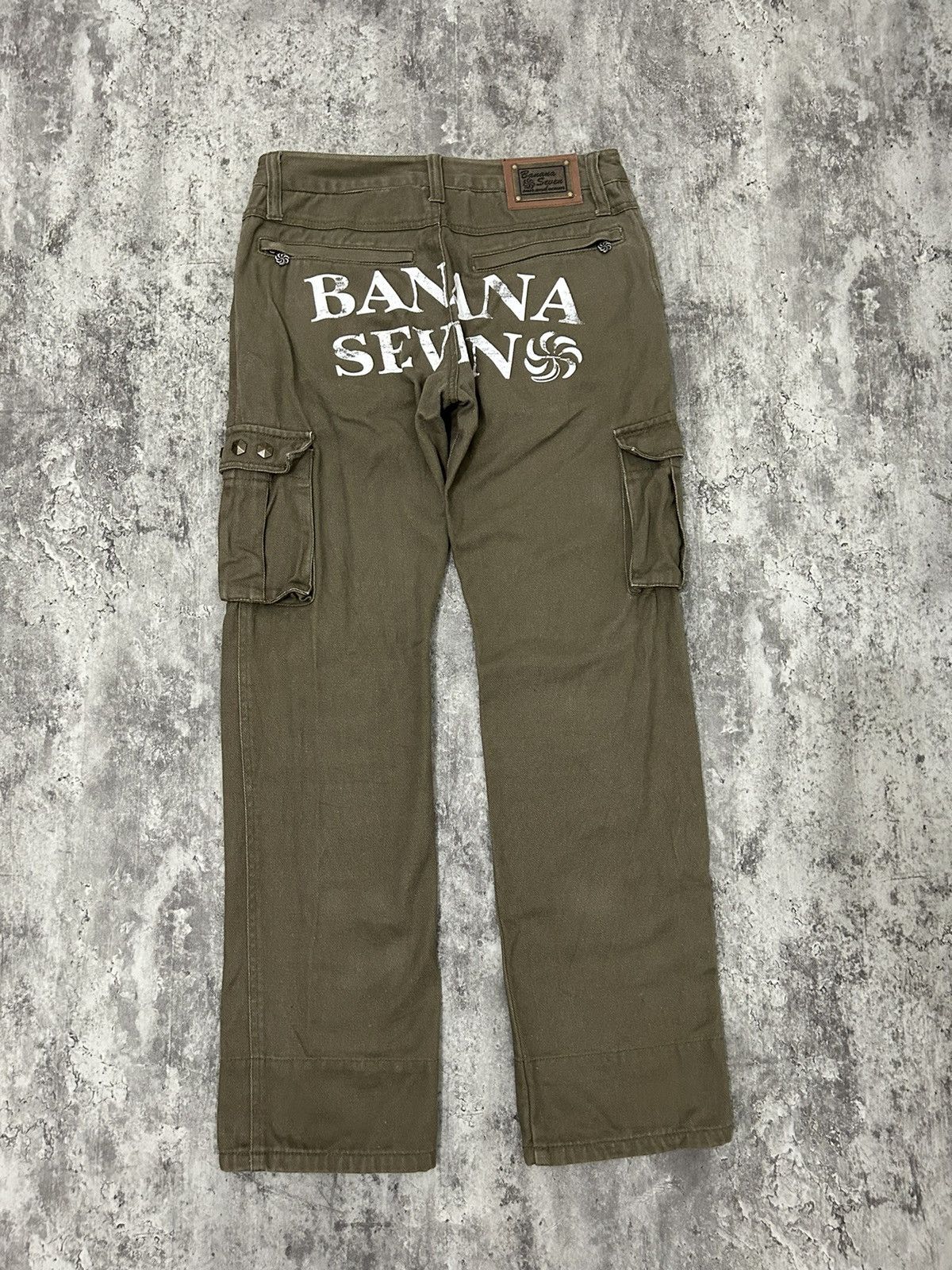 Hysteric Glamour Banana Seven Ring Back Logo Cargo Pants Size US 30 / EU 46 - 2 Thumbnail