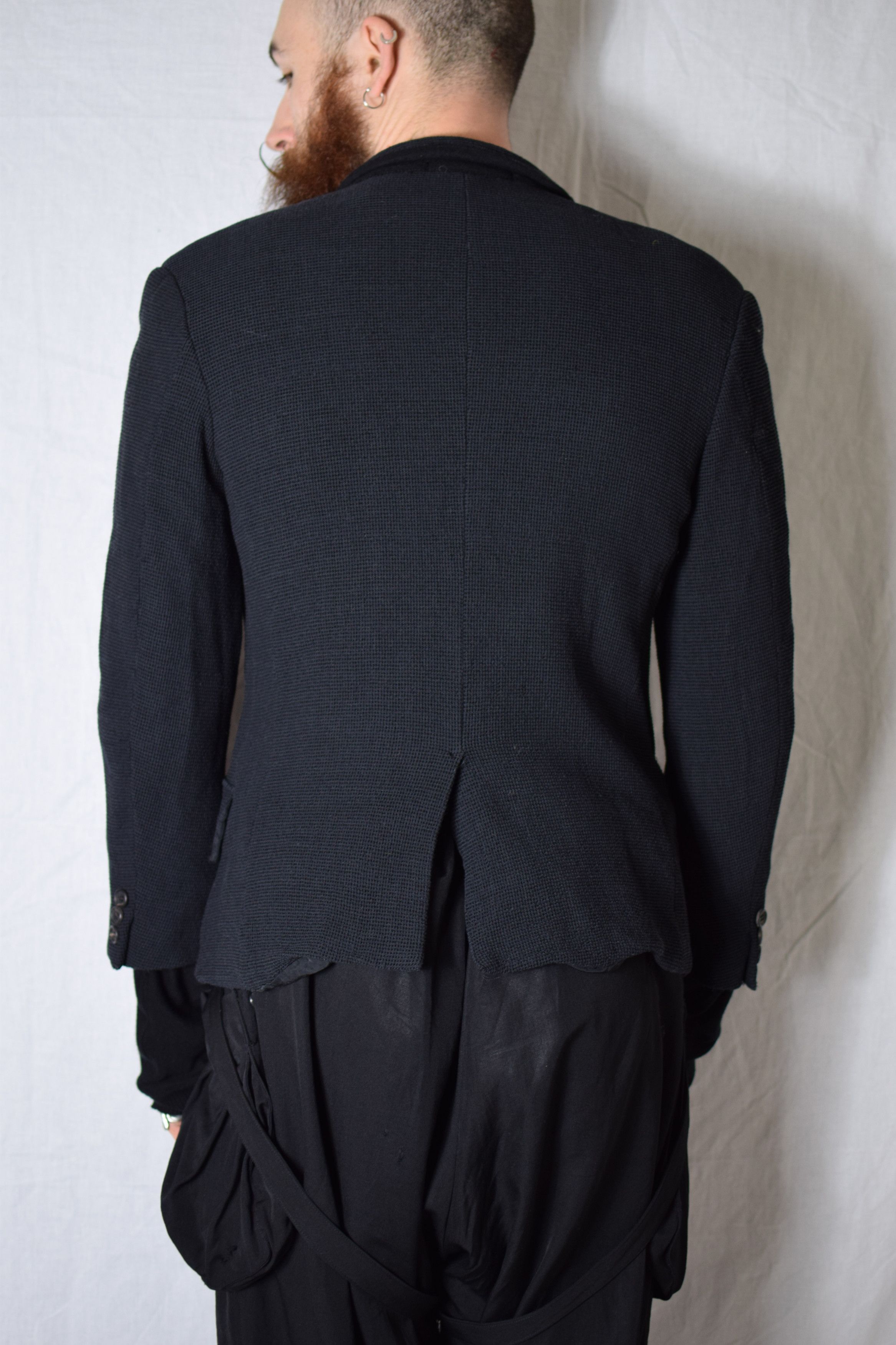Yohji Yamamoto FINAL DROP - YYPH AW95 Soft Blazer - HE-J85-128 Size 48R - 7 Thumbnail