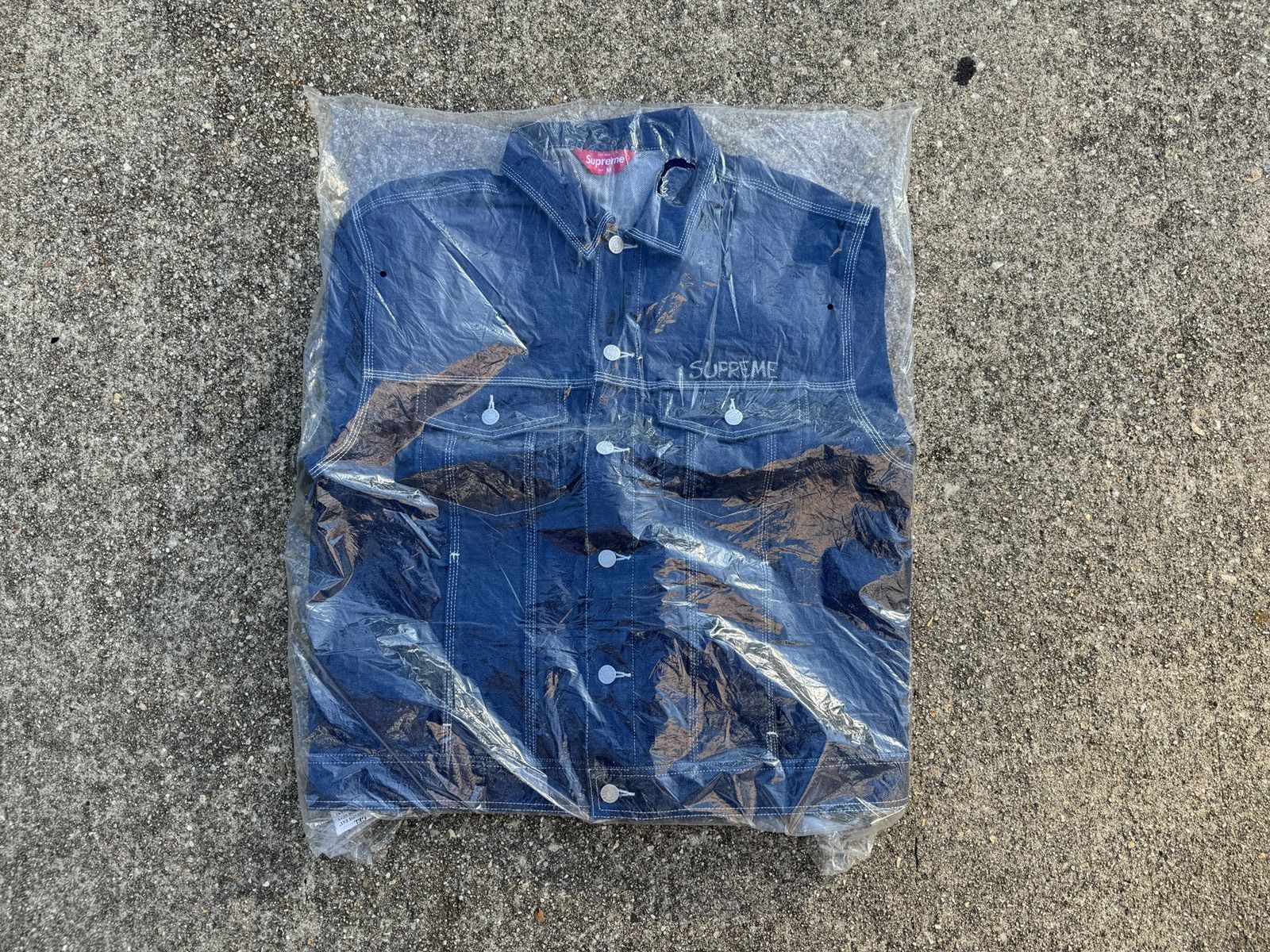 Supreme Smurf Jacket | Grailed