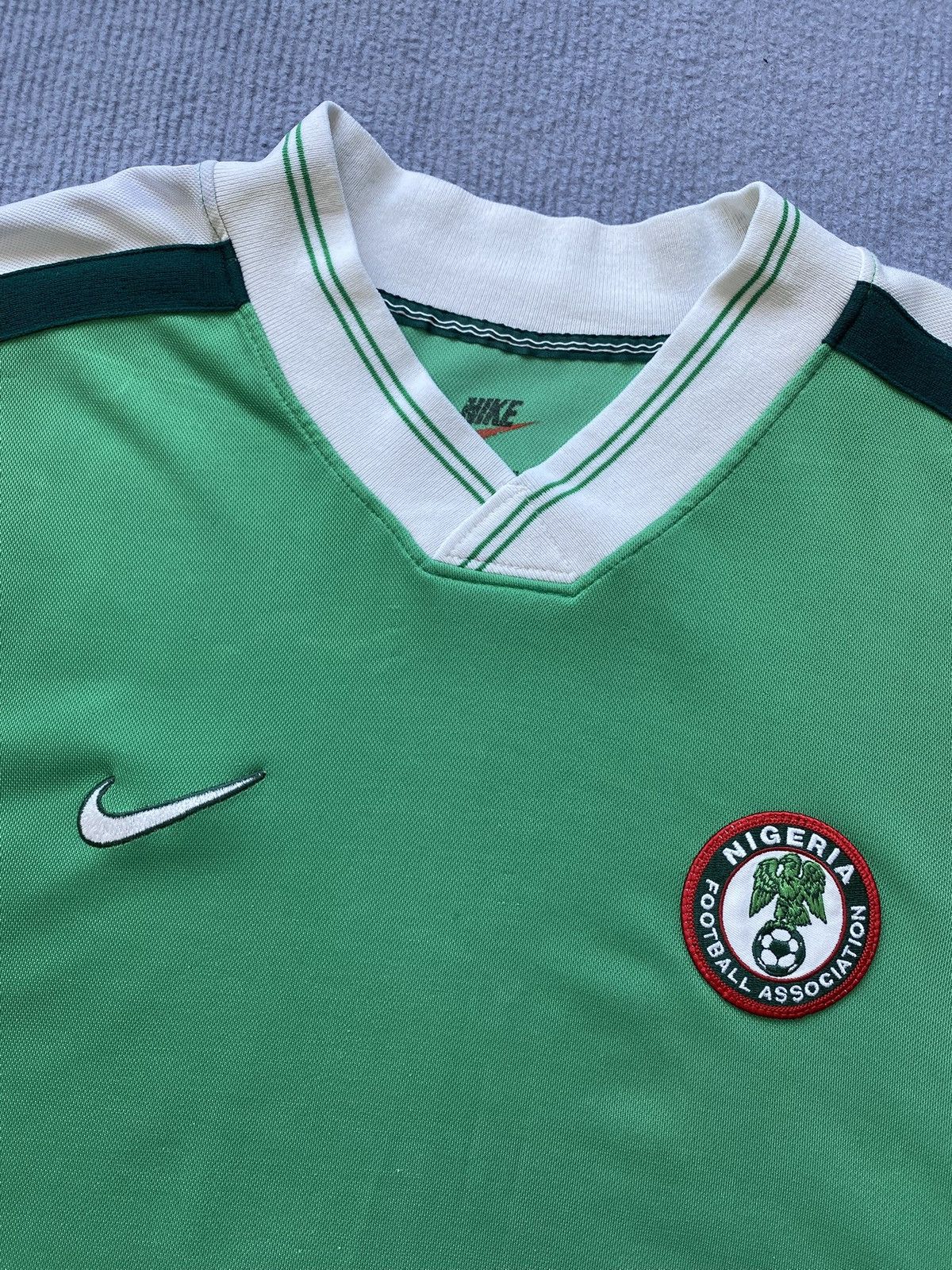 Nike Vintage Nike 1998-2000 Nigeria Home Jersey🇳🇬⚡️ Size US XL / EU 56 / 4 - 2 Thumbnail