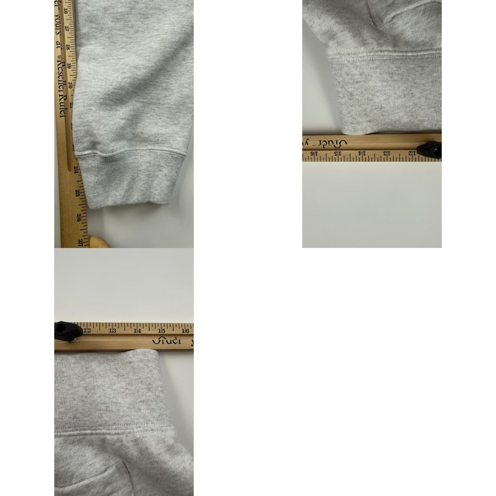 Champion CHAMPION Sweatpants Womens Medium Gray Heather Lined Fleece Activewear Tapered Size 32" / US 10 / IT 46 - 8 Thumbnail