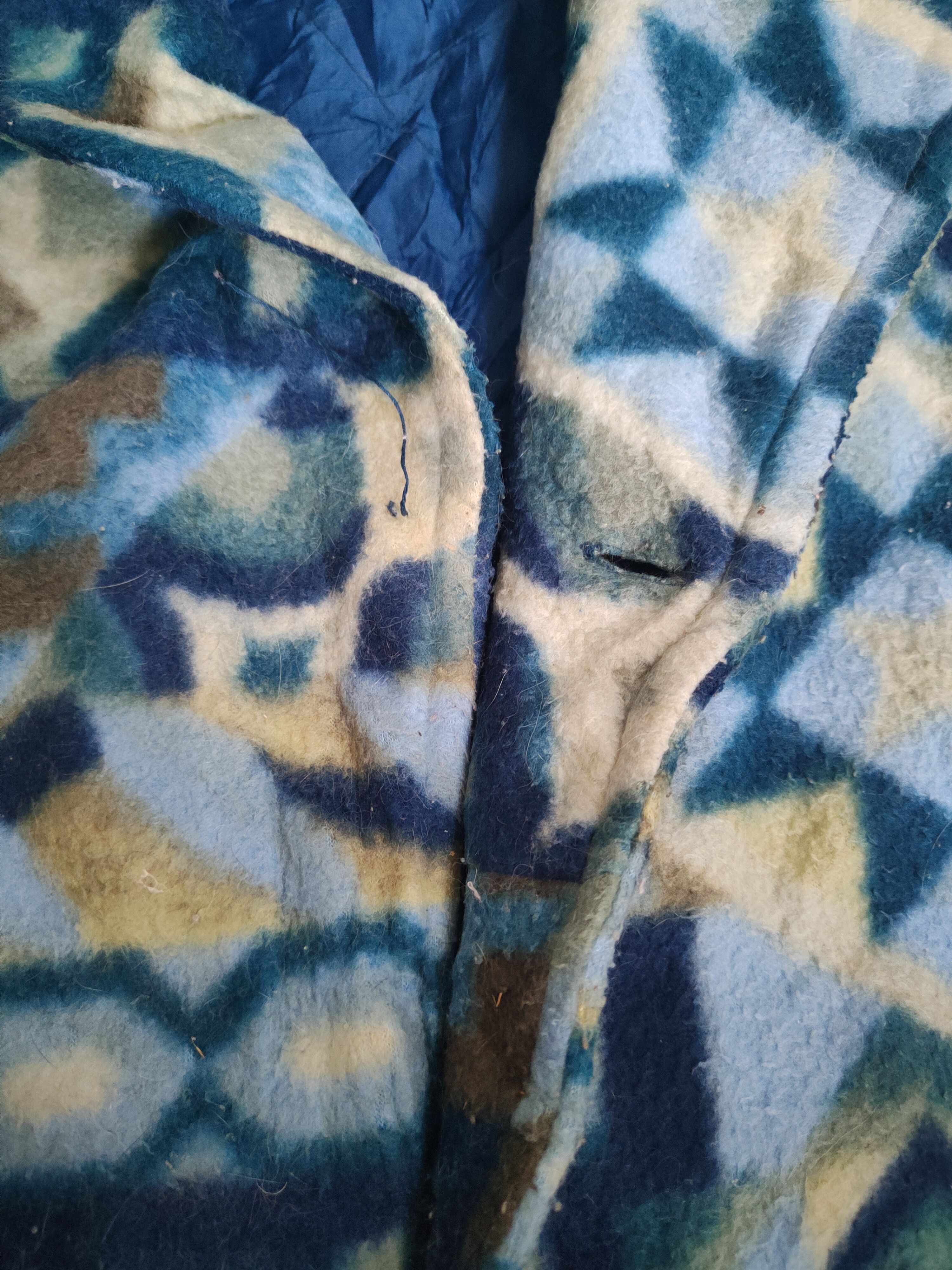 Japanese Brand × Vintage Milky Way Blue Green Wool Vests Size US L / EU 52-54 / 3 - 3 Thumbnail