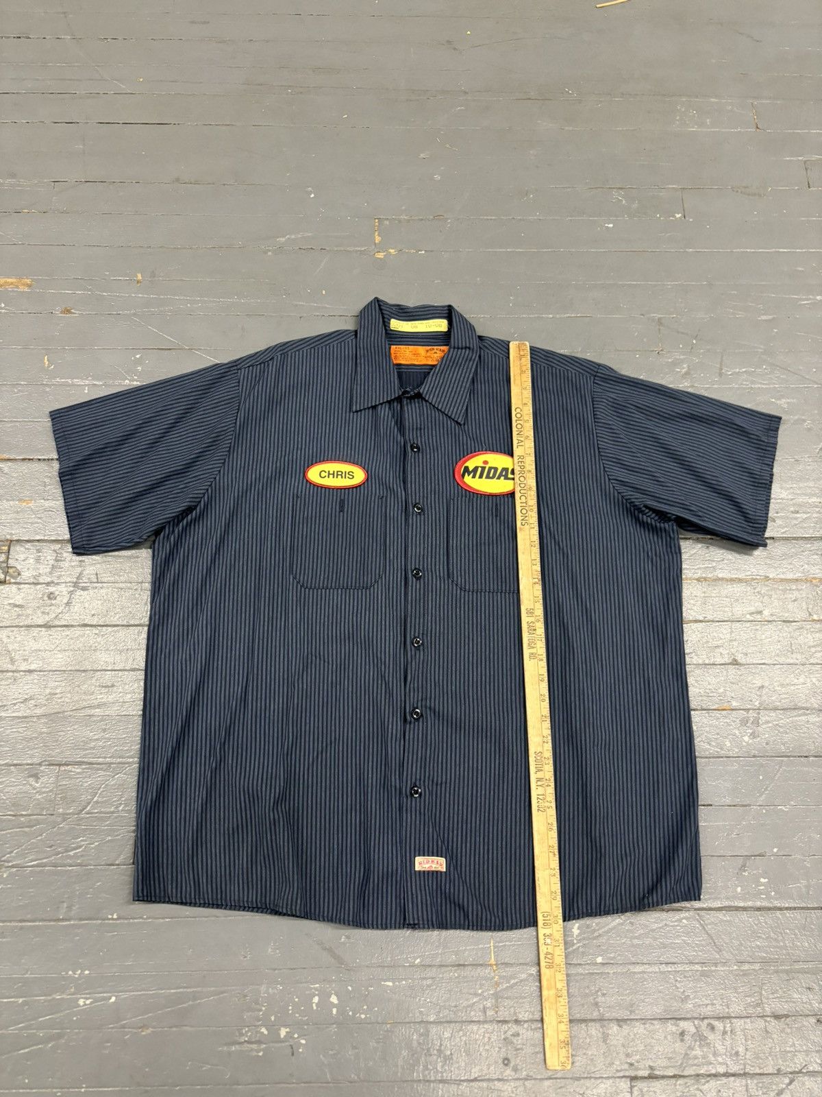 Vintage Vintage Red kap Midas workwear shirt Size US XXL / EU 58 / 5 - 7 Thumbnail