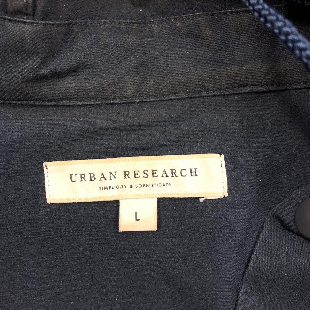 URBAN RESEARCH DOORS URBAN RESEARCH JAPAN Minimalist Jacket Parka Trench Coat Size L / US 10 / IT 46 - 4 Thumbnail