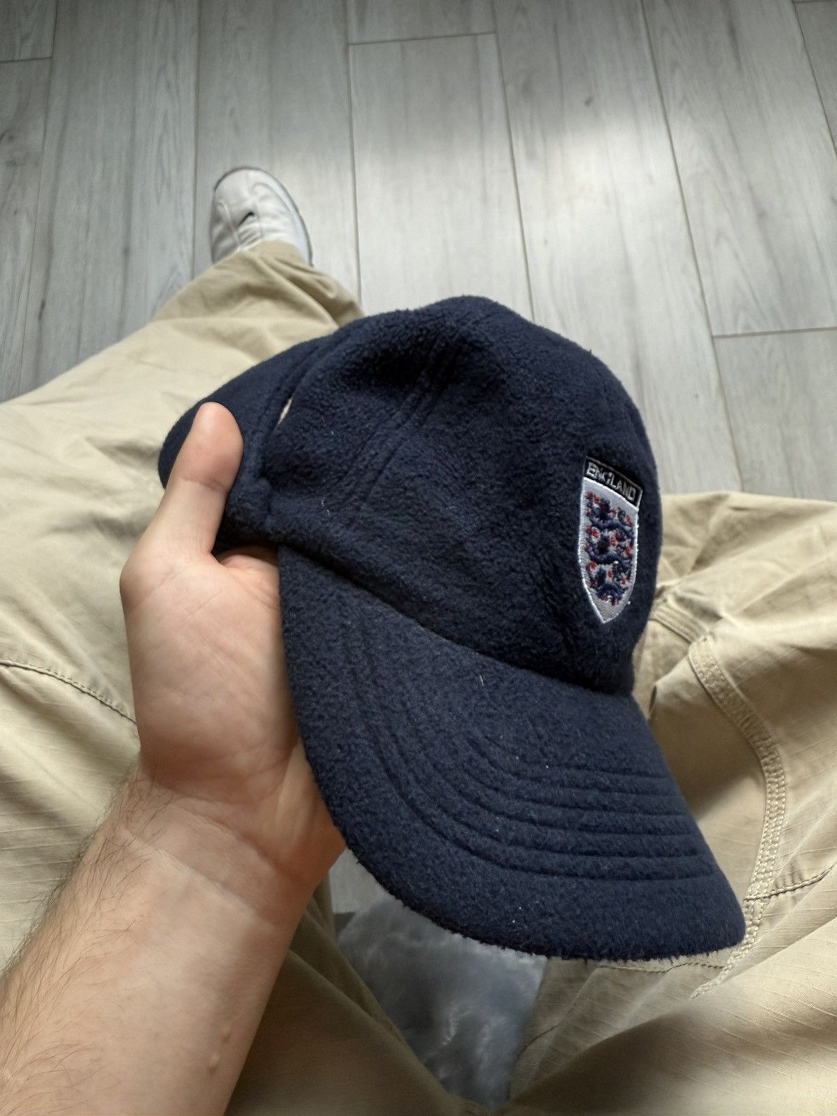 Umbro Vintage Umbro England Soccer Jersey cap 80’s Size 32 - 2 Thumbnail