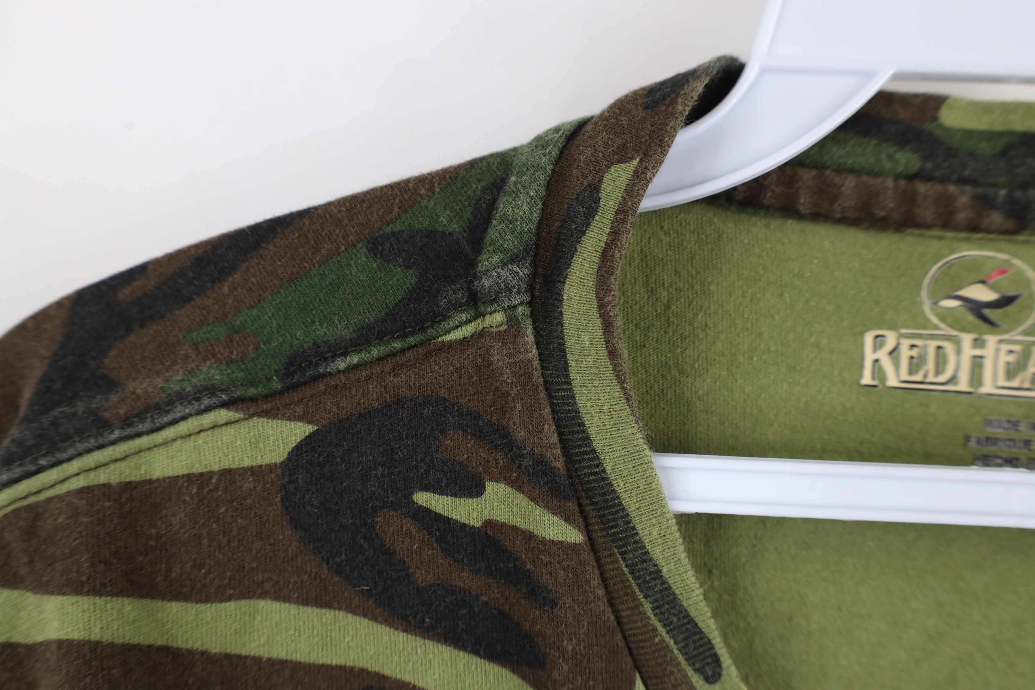 Vintage Vintage Y2K Streetwear Camouflage Pocket T-Shirt Cotton Size US XXL / EU 58 / 5 - 7 Thumbnail