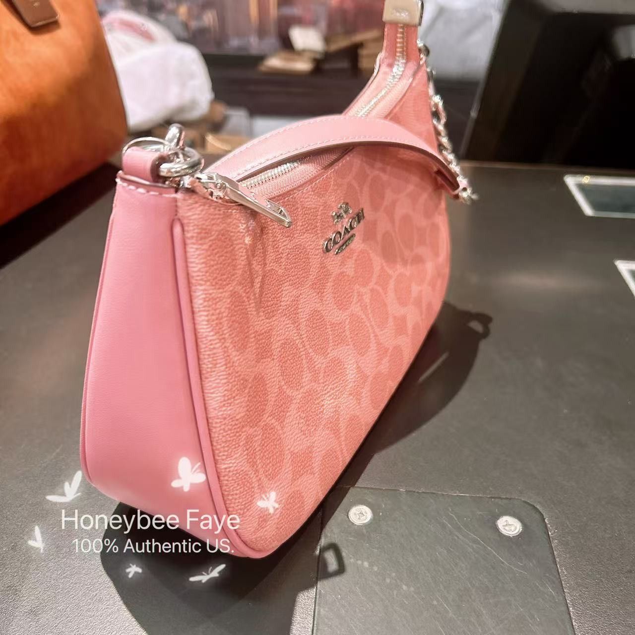 Coach Teri Shoulder Bag In Signature Canvas CV933 Size ONE SIZE - 2 Thumbnail