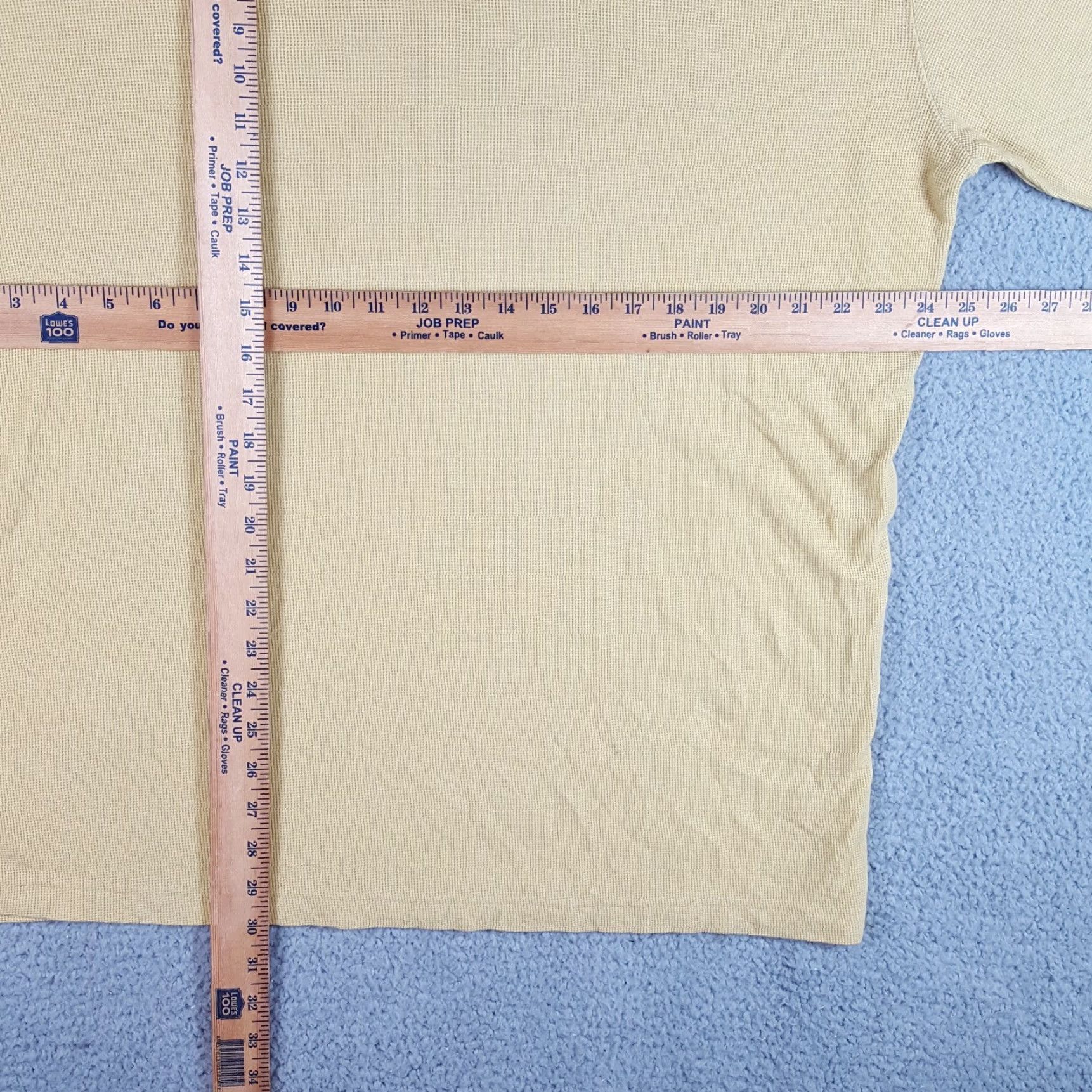 Vintage VINTAGE Chester Gregg Lyocell T-Shirt Knit Moisture Wicking Thermal Mens XL Yellow 80s 90s Under T Shirt Size US XL / EU 56 / 4 - 7 Thumbnail