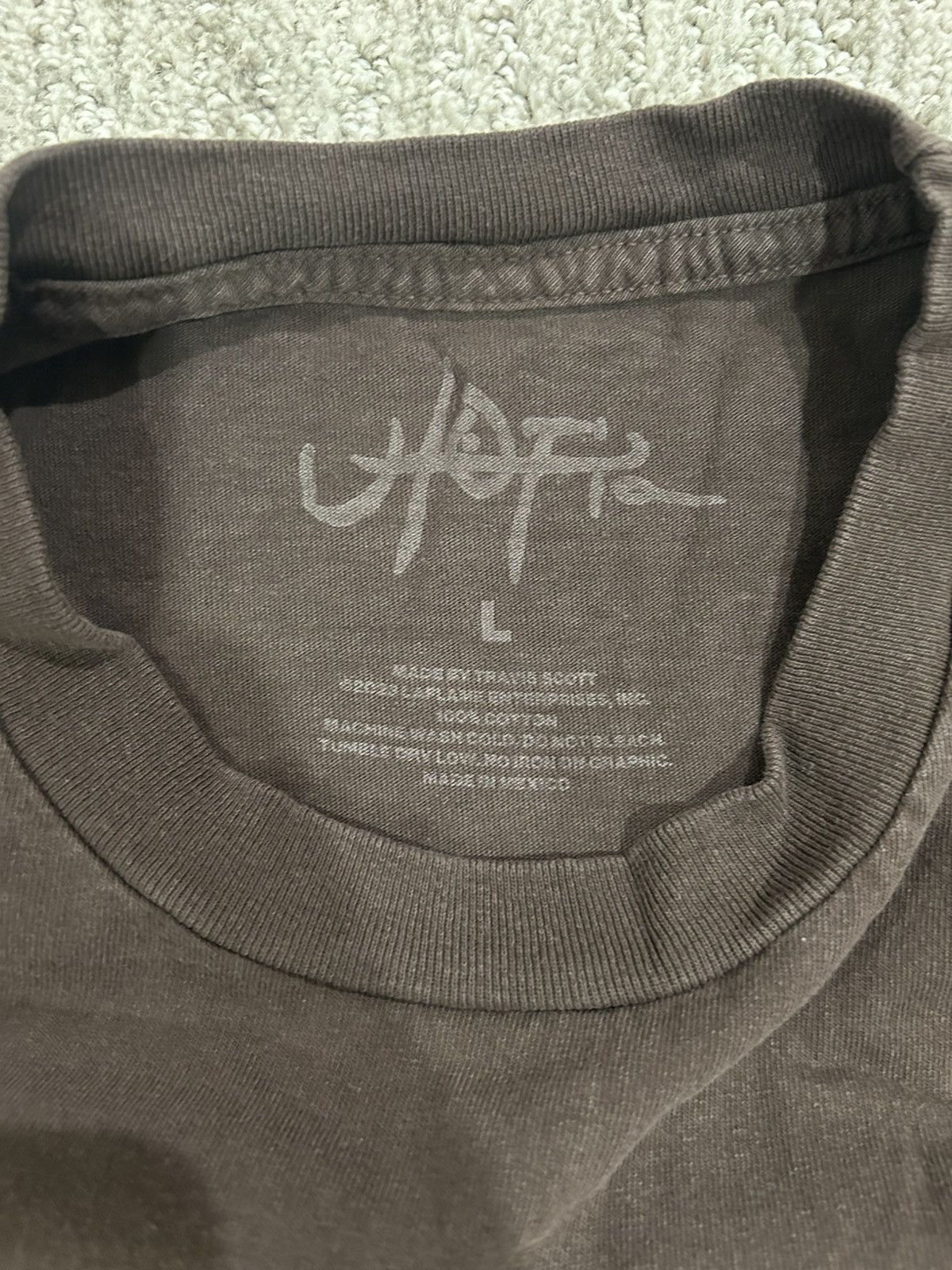Other Travis Scott Utopia C2 T-shirt Size US L / EU 52-54 / 3 - 2 Thumbnail