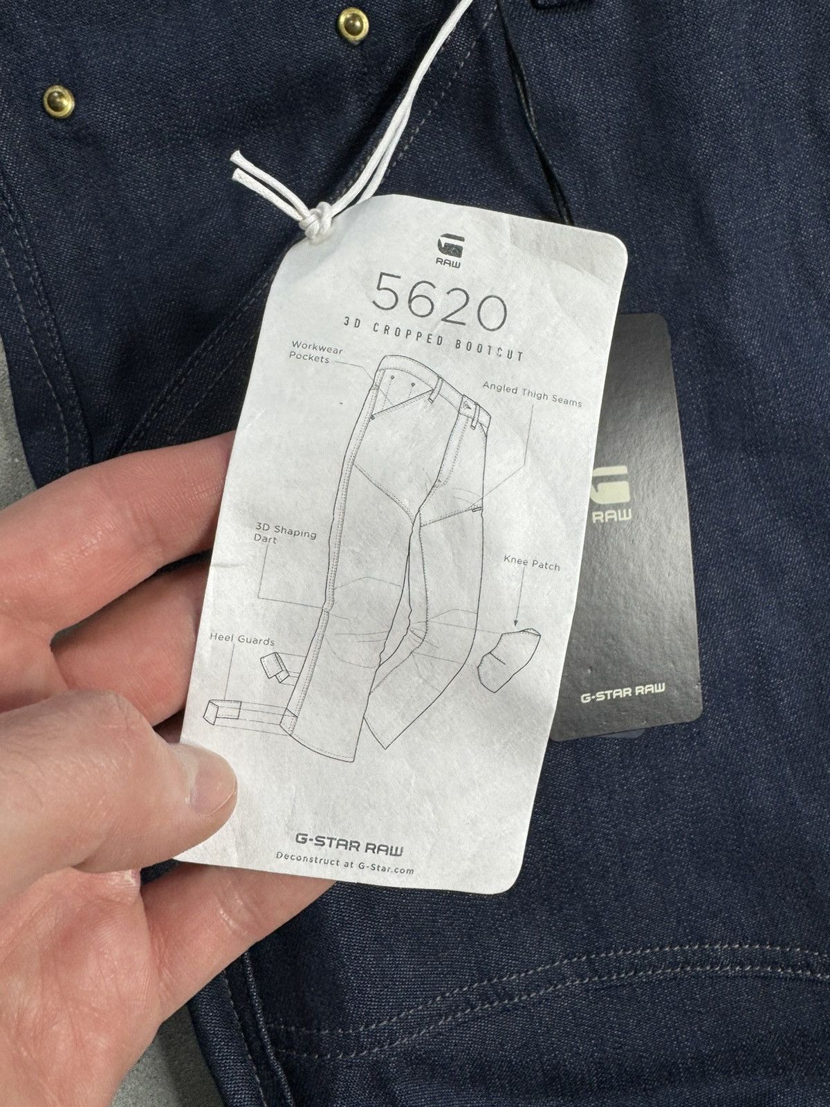 G-Star × Vintage VINTAGE G-STAR PANTS Size US 32 / EU 48 - 6 Thumbnail