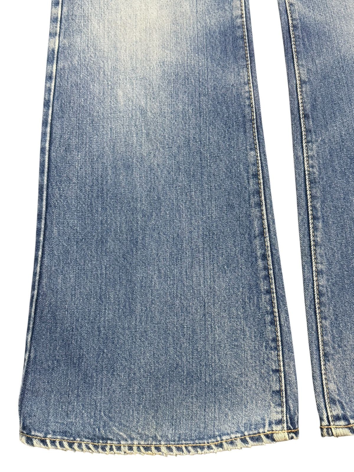 Big John Vintage 90s Big John Faded Wash Wide Leg Bell Bottom Flared Size US 29 - 7 Thumbnail