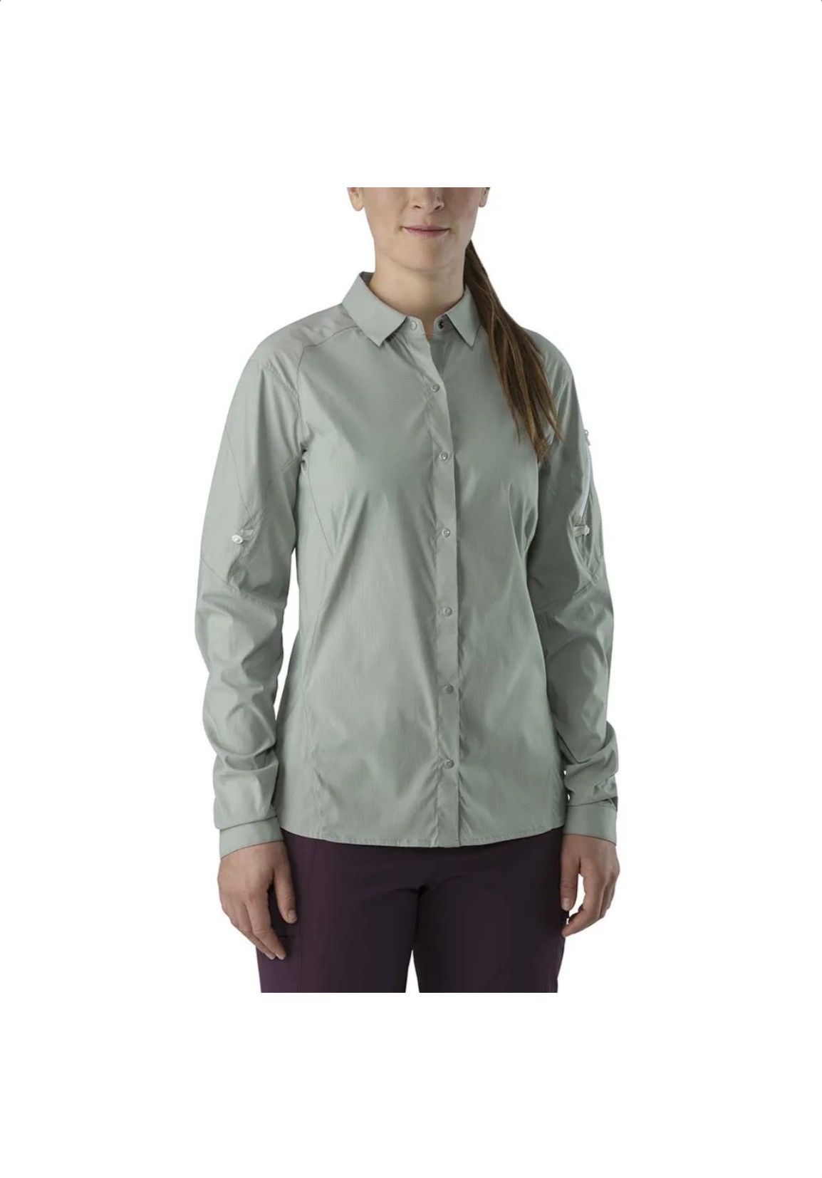 Arc'teryx Arcteryx Fernie Outdoor Technical Nylon Long Sleeve Shirt Size M / US 6-8 / IT 42-44 - 5 Thumbnail