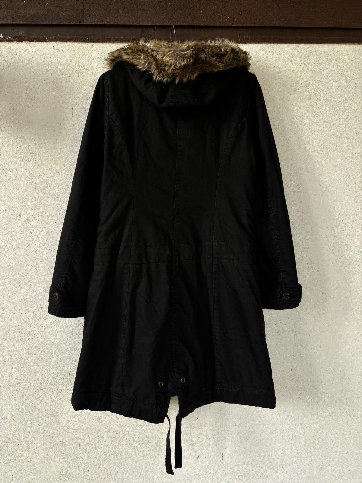 Diesel Y2K diesel parka with fawx fur hood Size L / US 10 / IT 46 - 2 Thumbnail