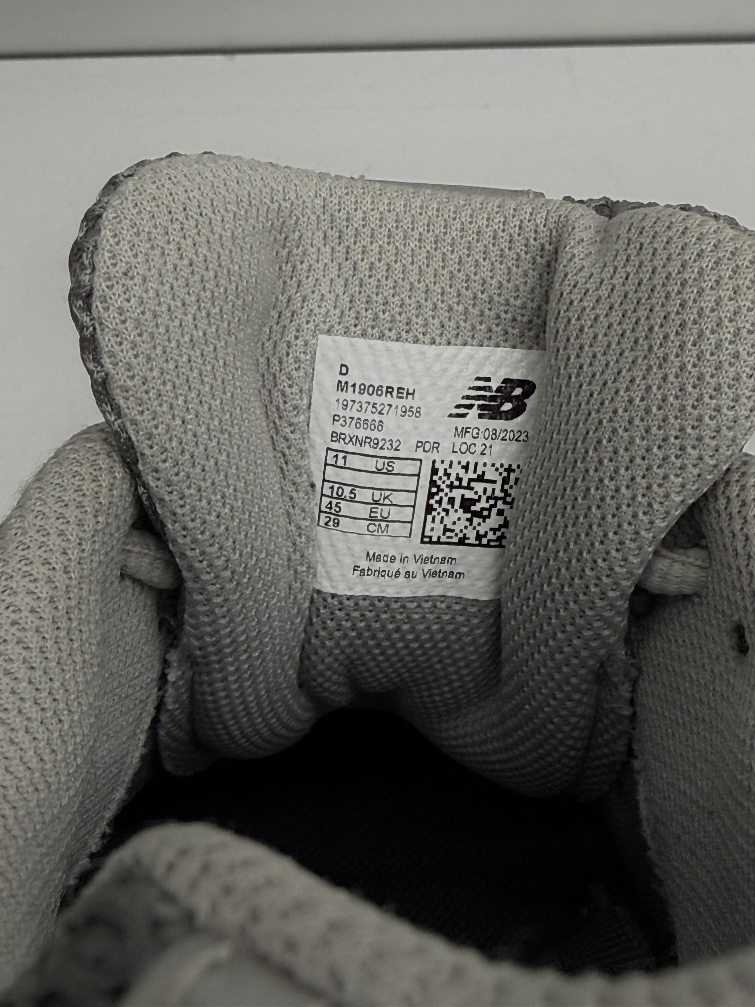 New Balance New Balance 1906R Harbor Grey Silver Size US 11 / EU 44 - 8 Thumbnail
