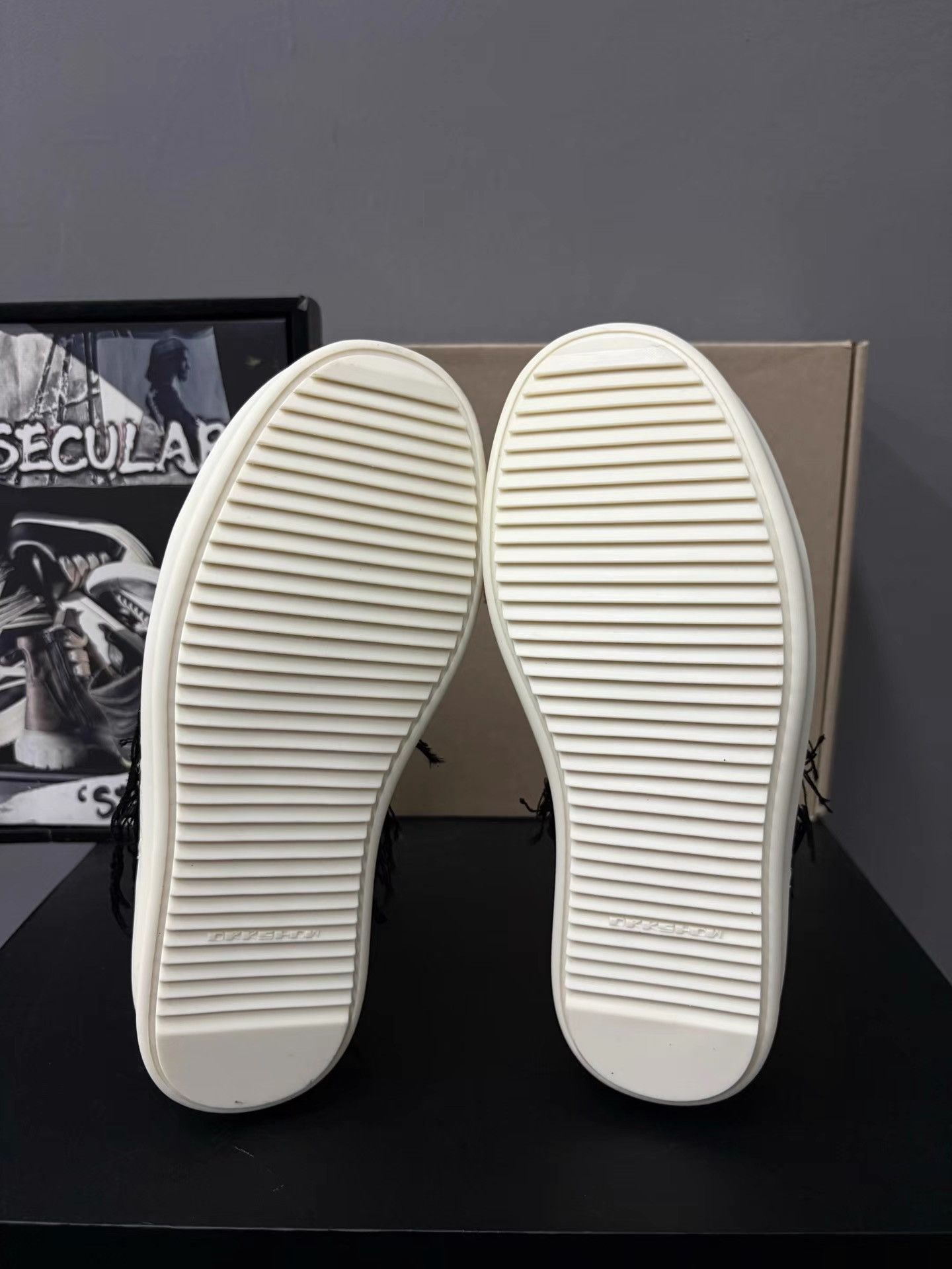 Rick Owens Rick Owens Drkshdw 26SS Destroyed Platform Sneakers K34 Size US 6 / IT 36 - 8 Thumbnail