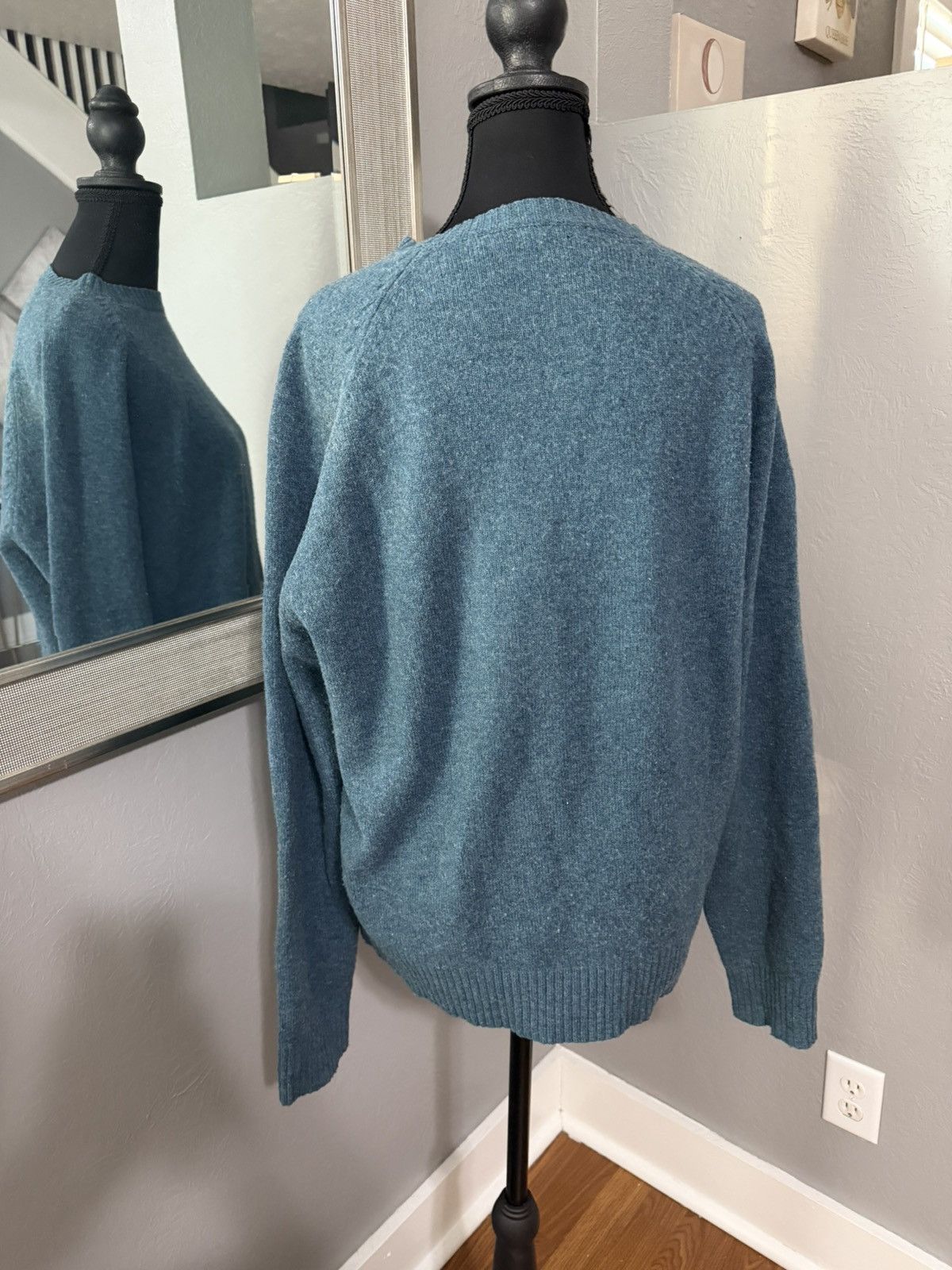 J.Crew J. Crew Lamb’s Wool Preppy Blue Flecked Sweater Size Medium. Size US M / EU 48-50 / 2 - 2 Thumbnail