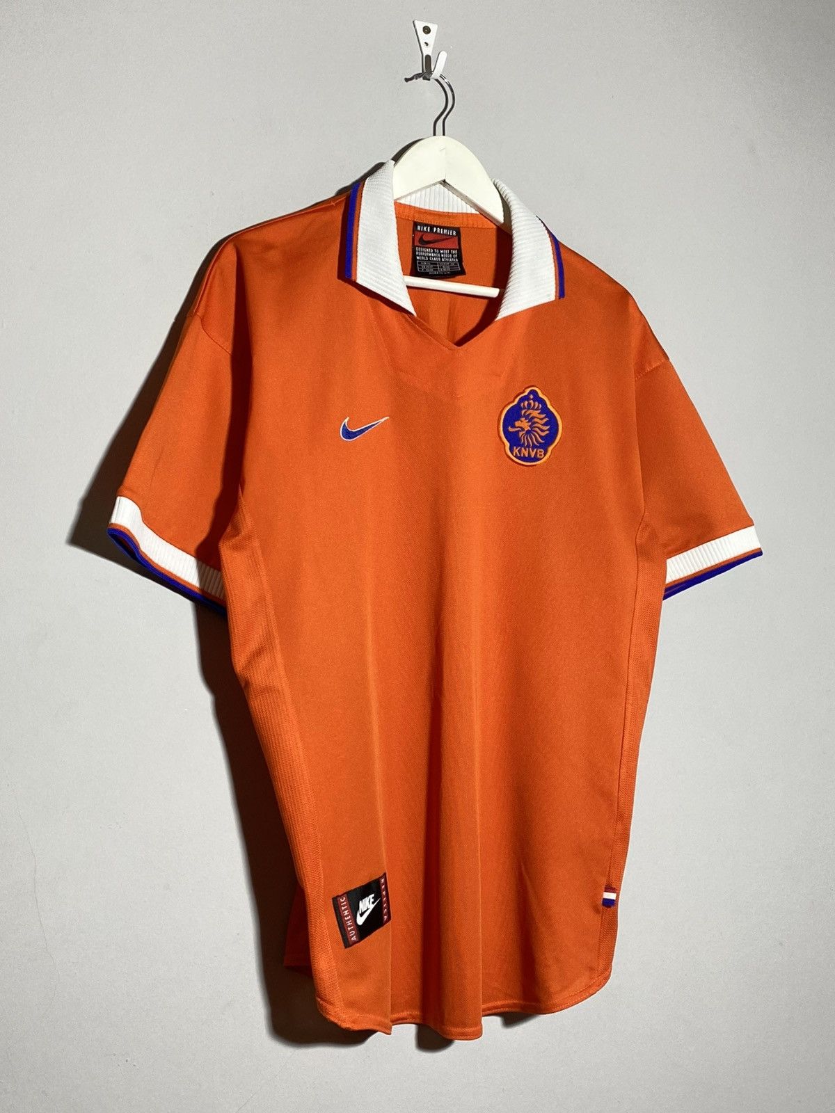 Nike Nike Netherlands 1997/98 Home Football Shirt Soccer Jersey Size US XL / EU 56 / 4 - 3 Thumbnail