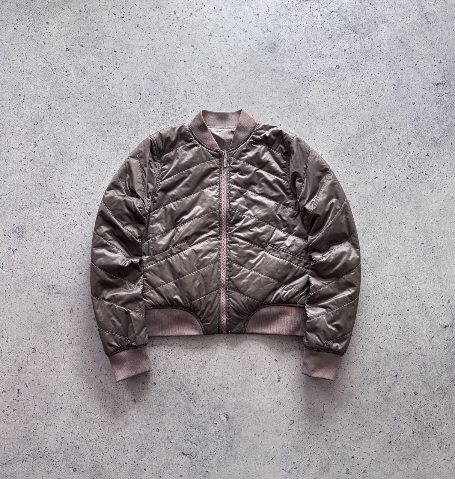 Lululemon Lululemon Metallic Rose Zip Bomber Jacket Reversible Size S / US 4 / IT 40 - 1 Thumbnail