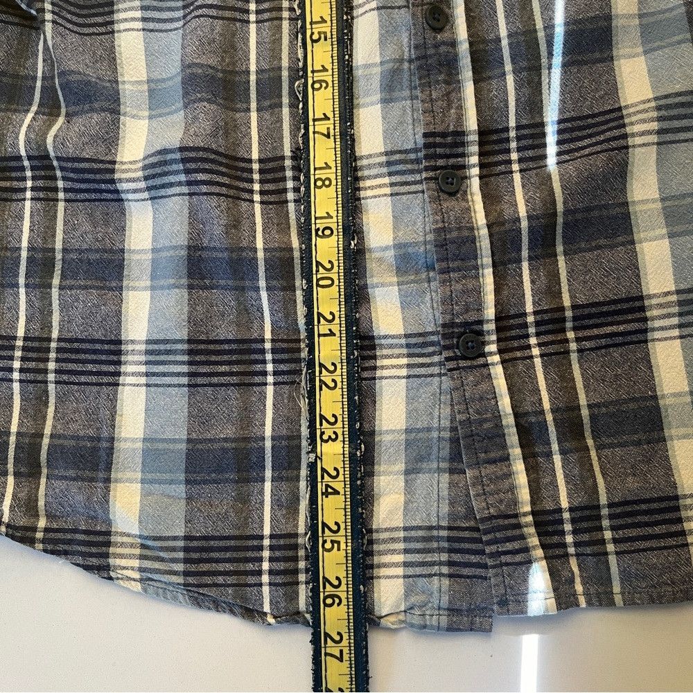 The Unbranded Brand Ezekiel Flannel Shirt Men’s Blue Long Sleeve Pocket Medium Size US S / EU 44-46 / 1 - 7 Thumbnail