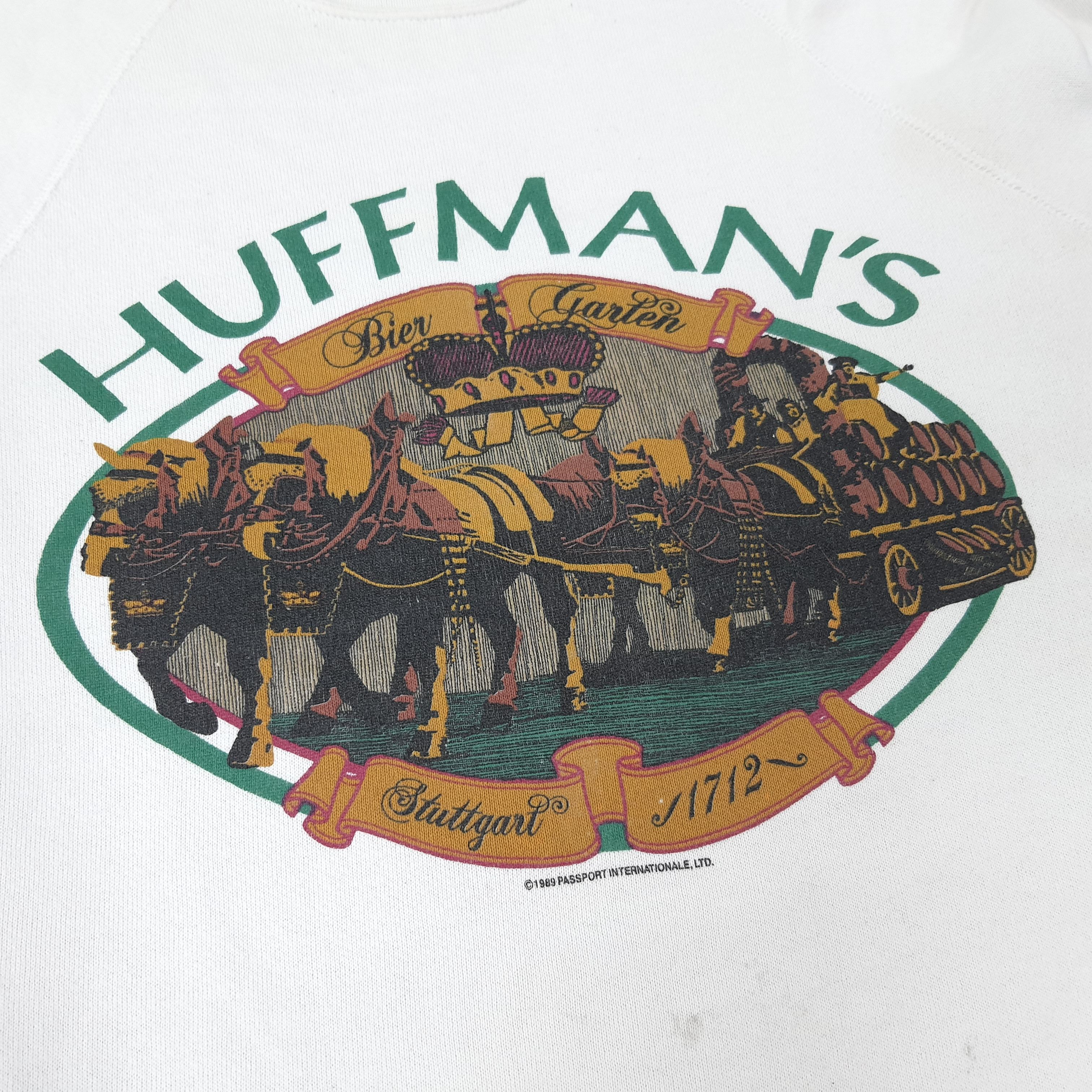 Designer Vintage Huffman's Sweatshirt C241N18 Size US M / EU 48-50 / 2 - 2 Thumbnail