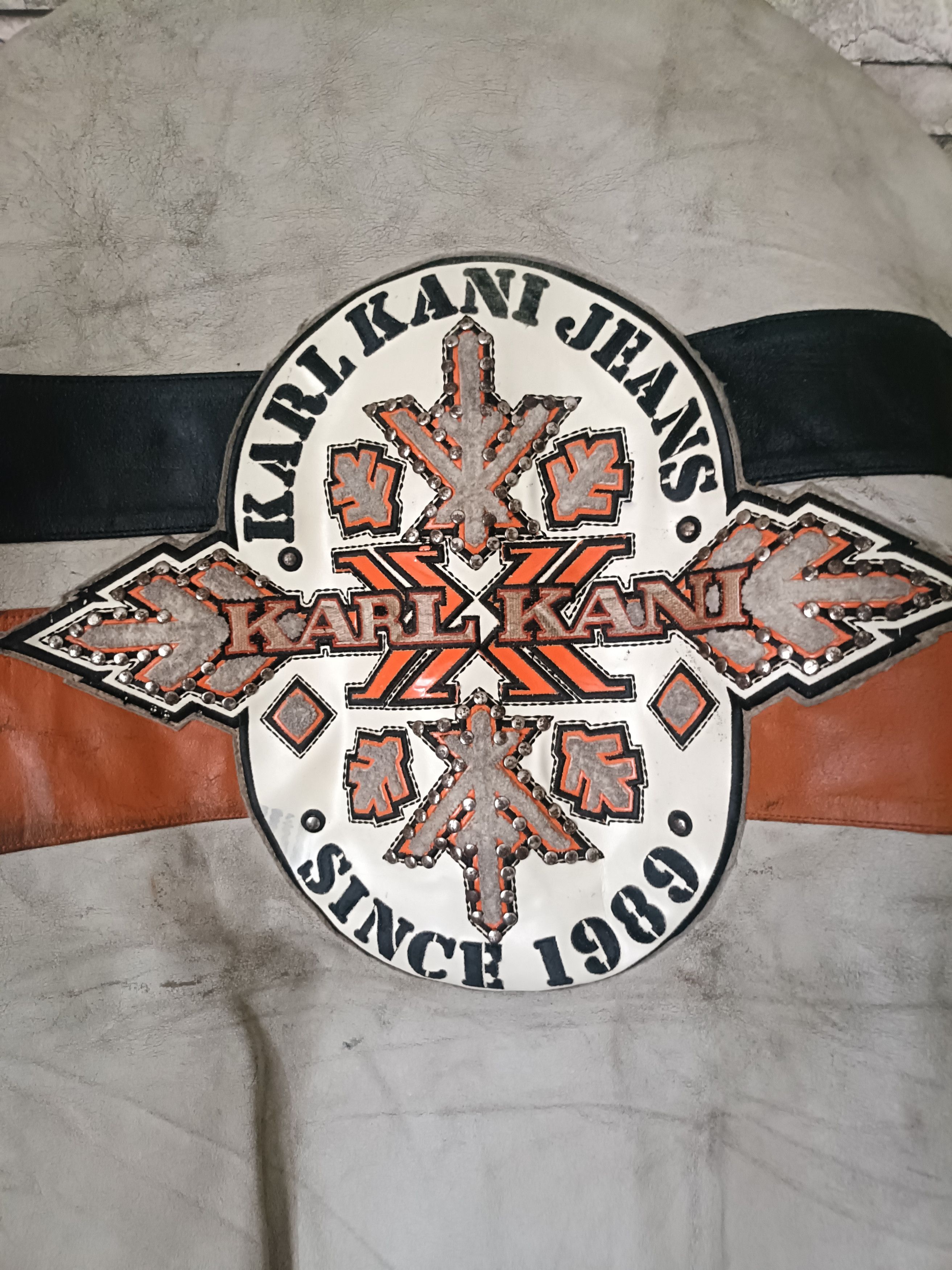 Karl Kani Vintage Karl Kani oversized full grain leather jacket Size US XL / EU 56 / 4 - 2 Thumbnail