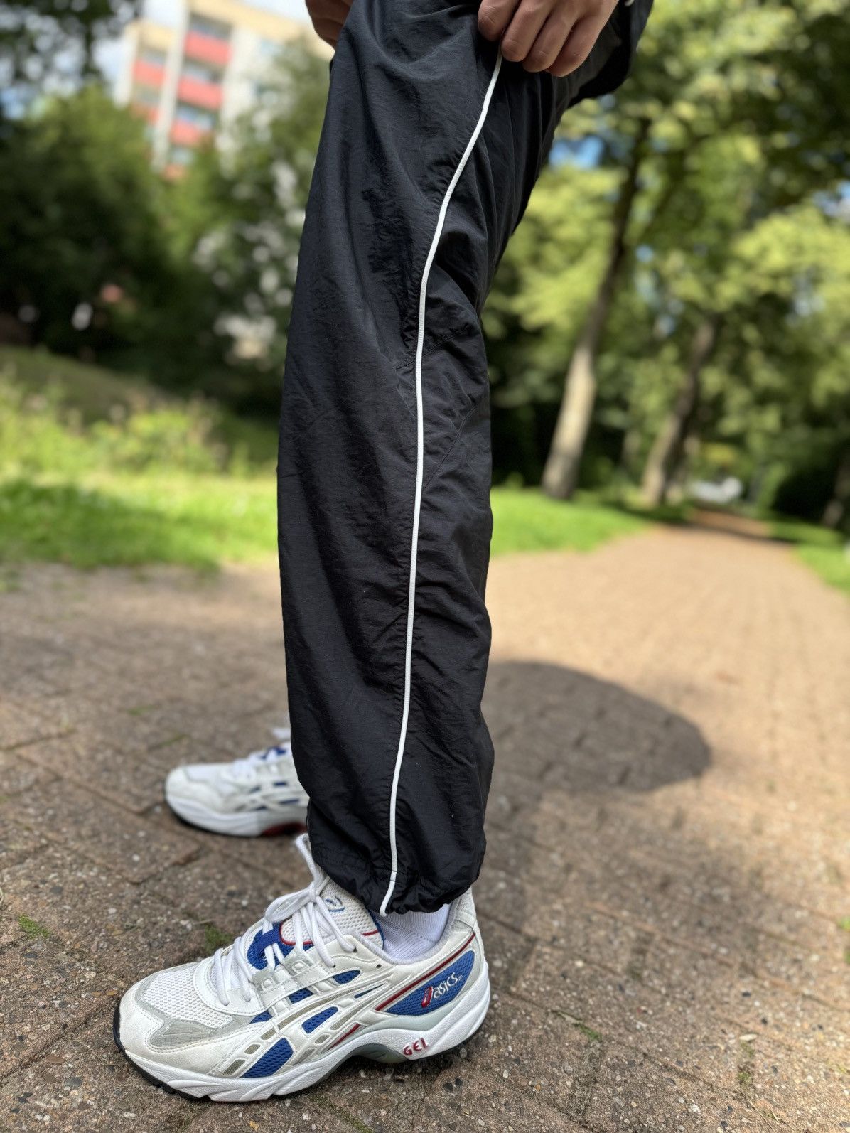 Nike Nike Tracksuit Swoosh Y2K Black Street Style Size US S / EU 44-46 / 1 - 8 Thumbnail
