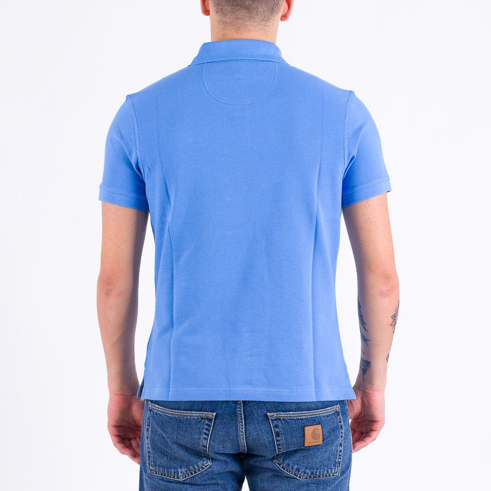 Barbour o1y1224 Logo Polo Shirt in Blue Size US S / EU 44-46 / 1 - 4 Thumbnail