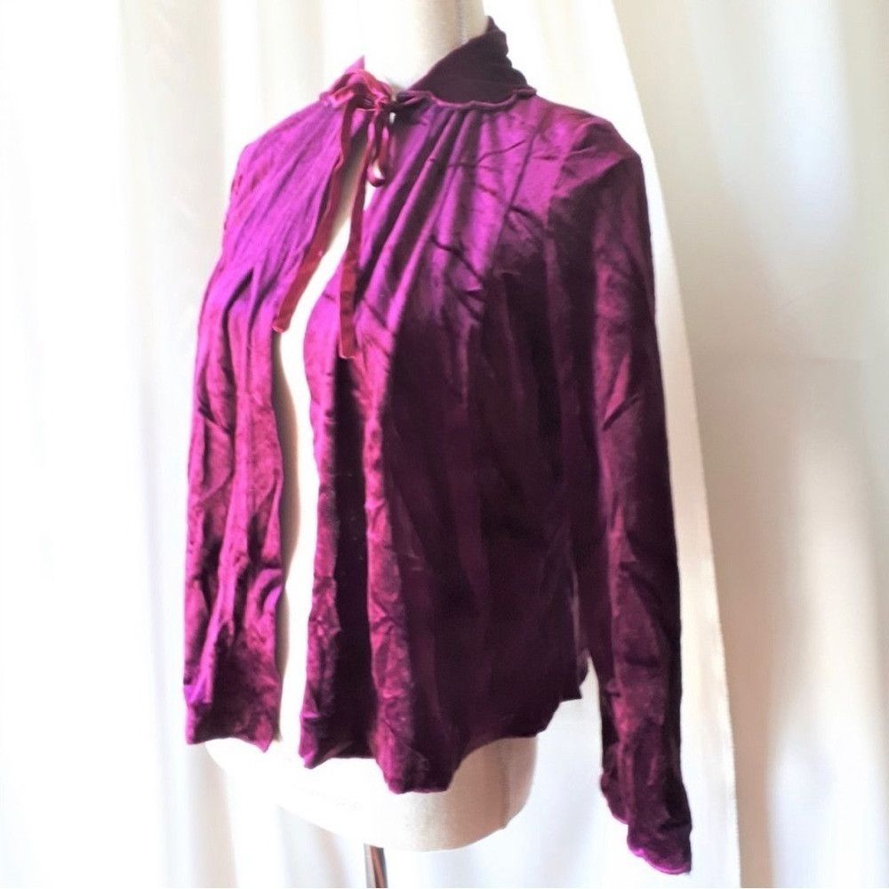 Vintage VINTAGE Lady Diana by Bards Fashions Fuchsia Velvet C Size XS / US 0-2 / IT 36-38 - 2 Thumbnail