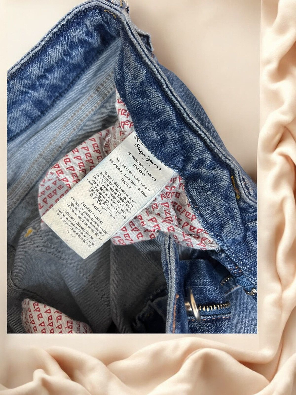 Pepe Jeans Pepe Jeans Dion 7/8 slim fit high rise size W28 Size 28" / US 6 / IT 42 - 6 Thumbnail