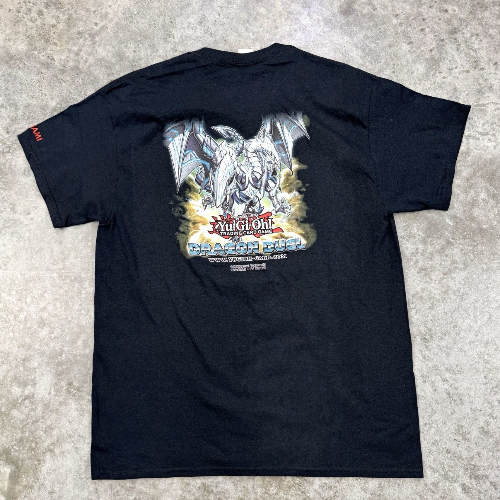 VINTAGE Yugioh Shirt Mens L Black Dragon 90s Anime TCG tournament Yu-Gi-Oh!  Shirts Boys/Girls? - titalatam.com