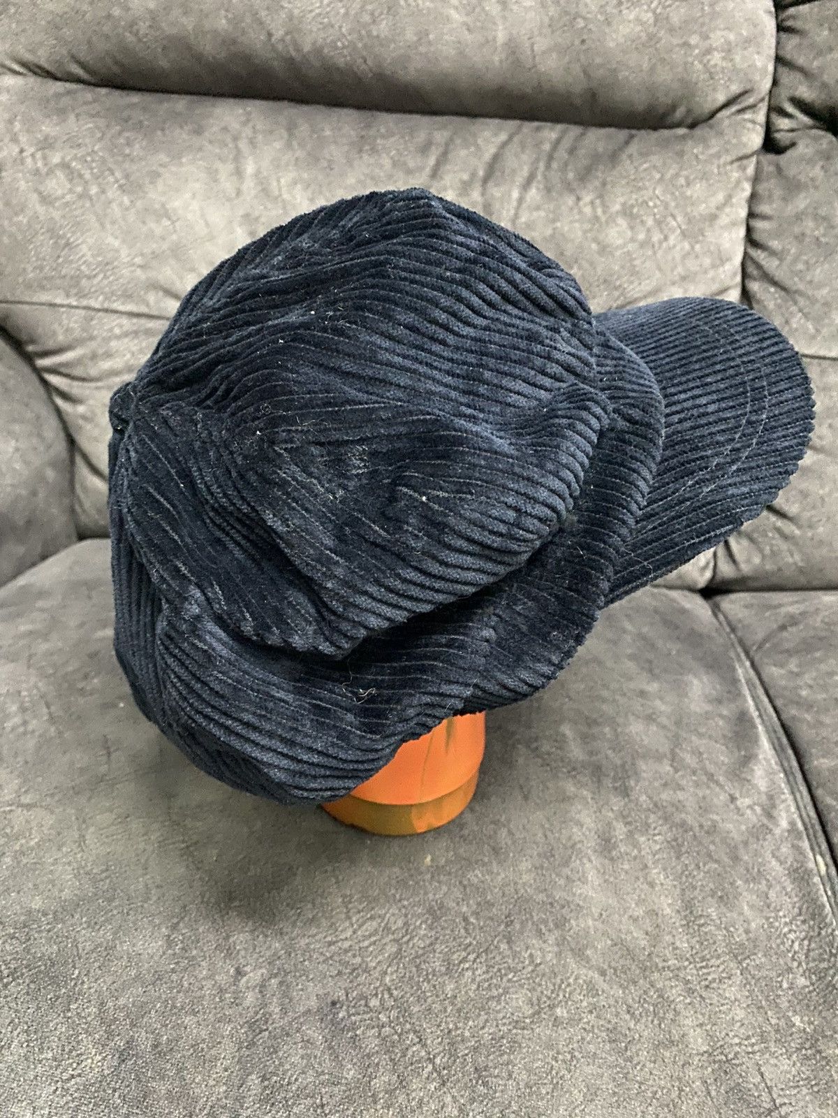 GU × Japanese Brand GU RAILROAD CORDUROY CAP Size ONE SIZE - 2 Thumbnail