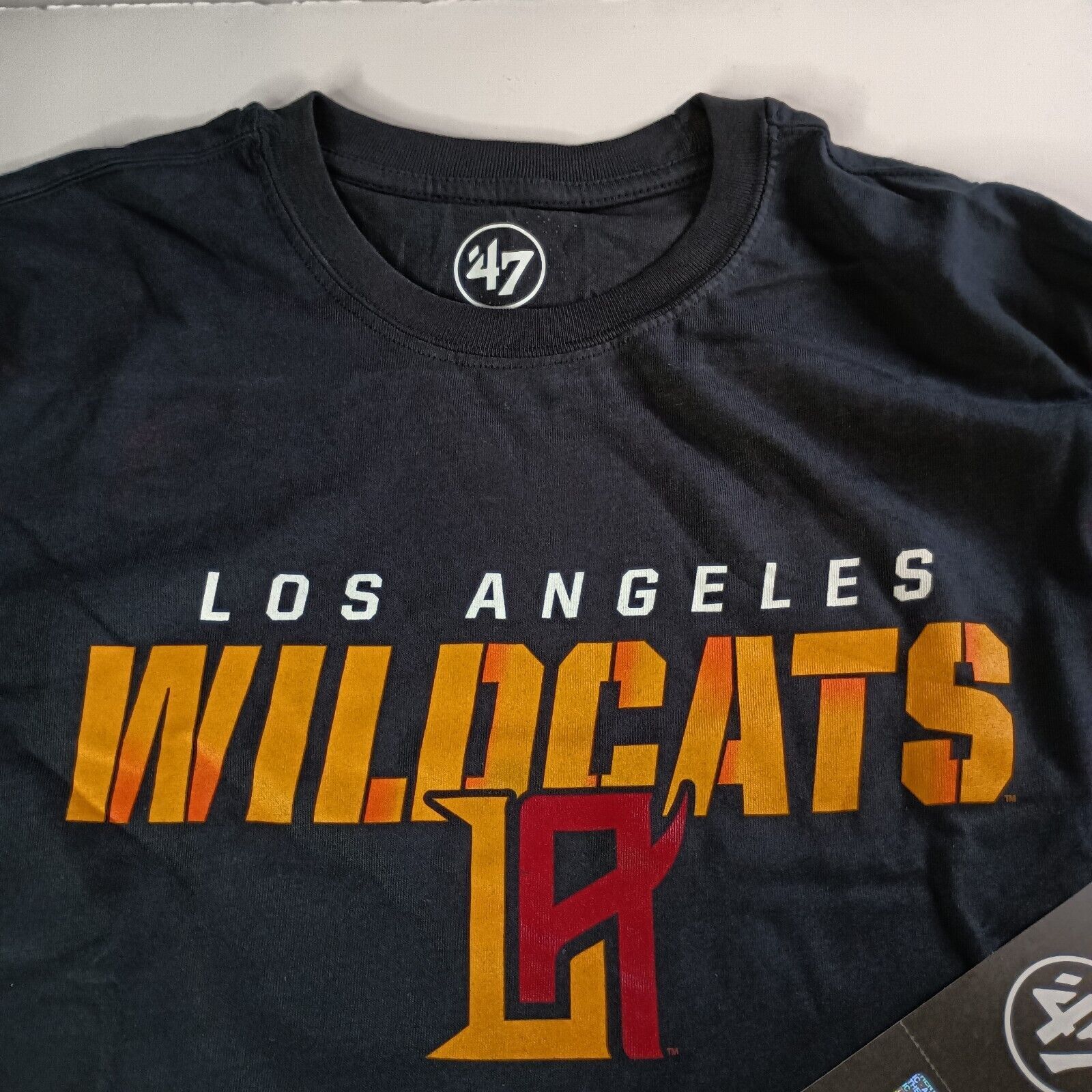47 Brand Los Angeles Wildcats XFL T-shirt Men's M Black ‘47 Brand Size US M / EU 48-50 / 2 - 3 Thumbnail