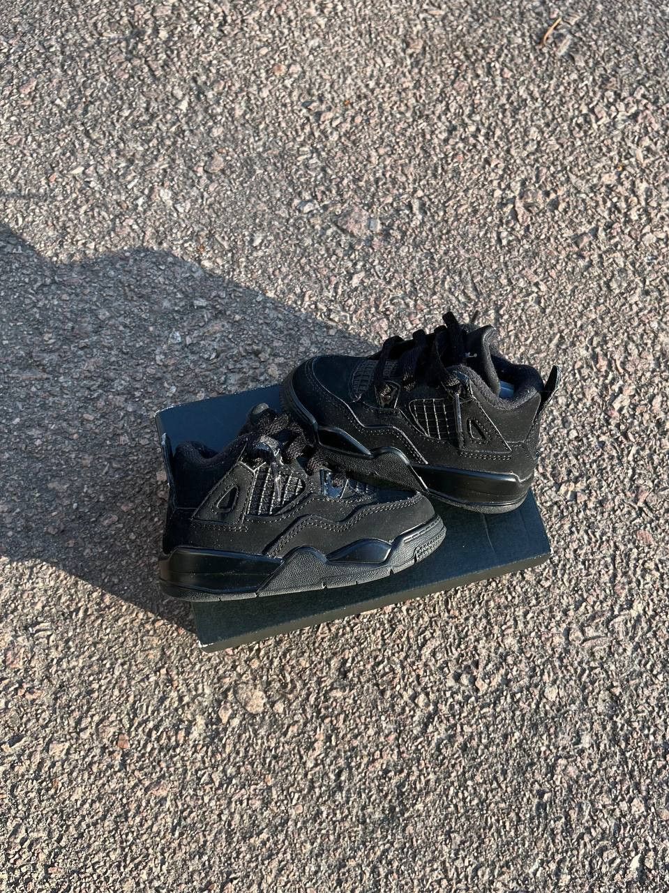 Nike Nike Air Jordan 4 Retro Black Cat Kid's (TD) Size US 5 / EU 37 - 1 Thumbnail