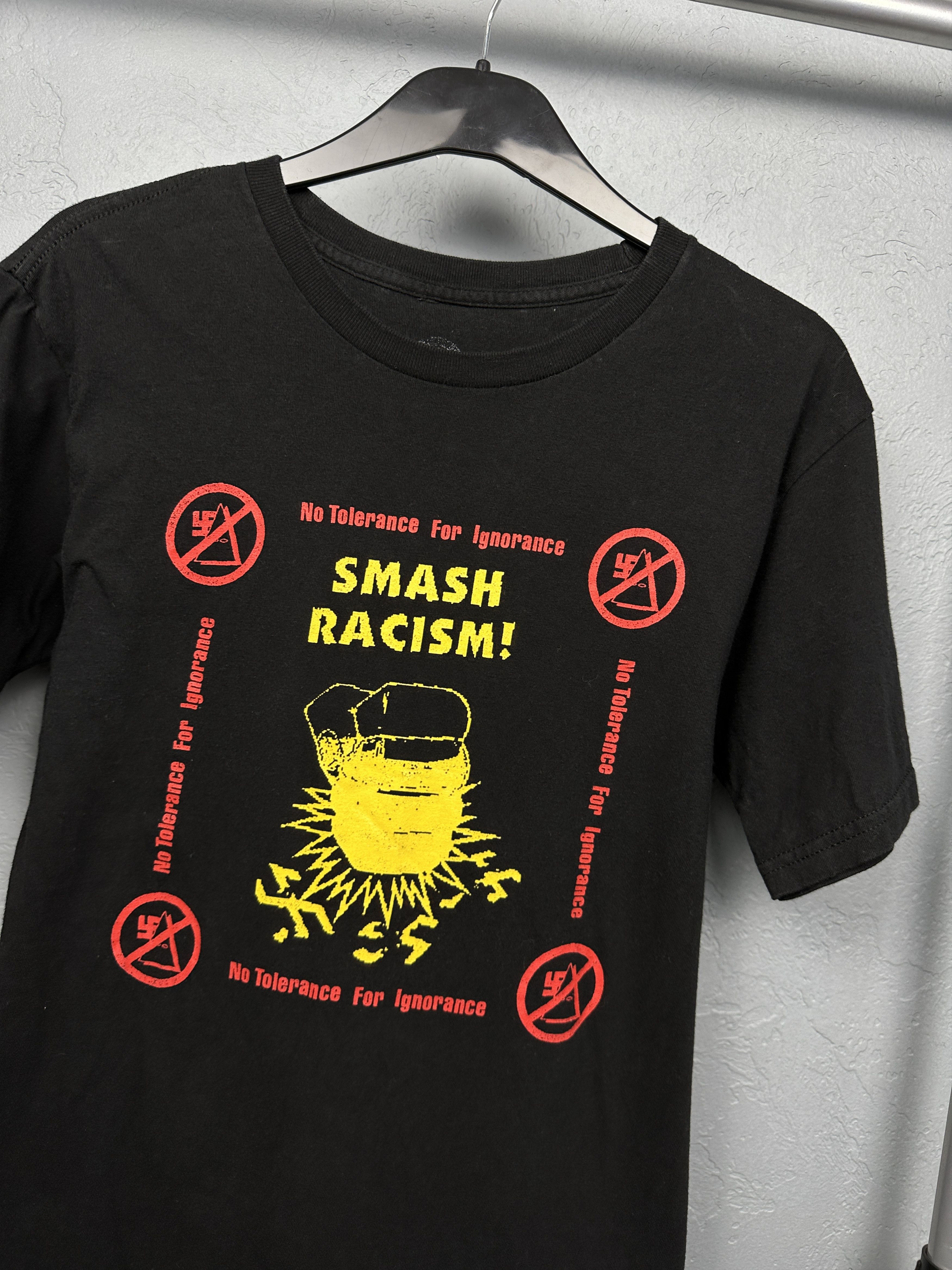 Obey × Vintage OBEY SMASH RACISM No Tolerance For IGNORANCE Punk Anarchy Size US S / EU 44-46 / 1 - 2 Thumbnail